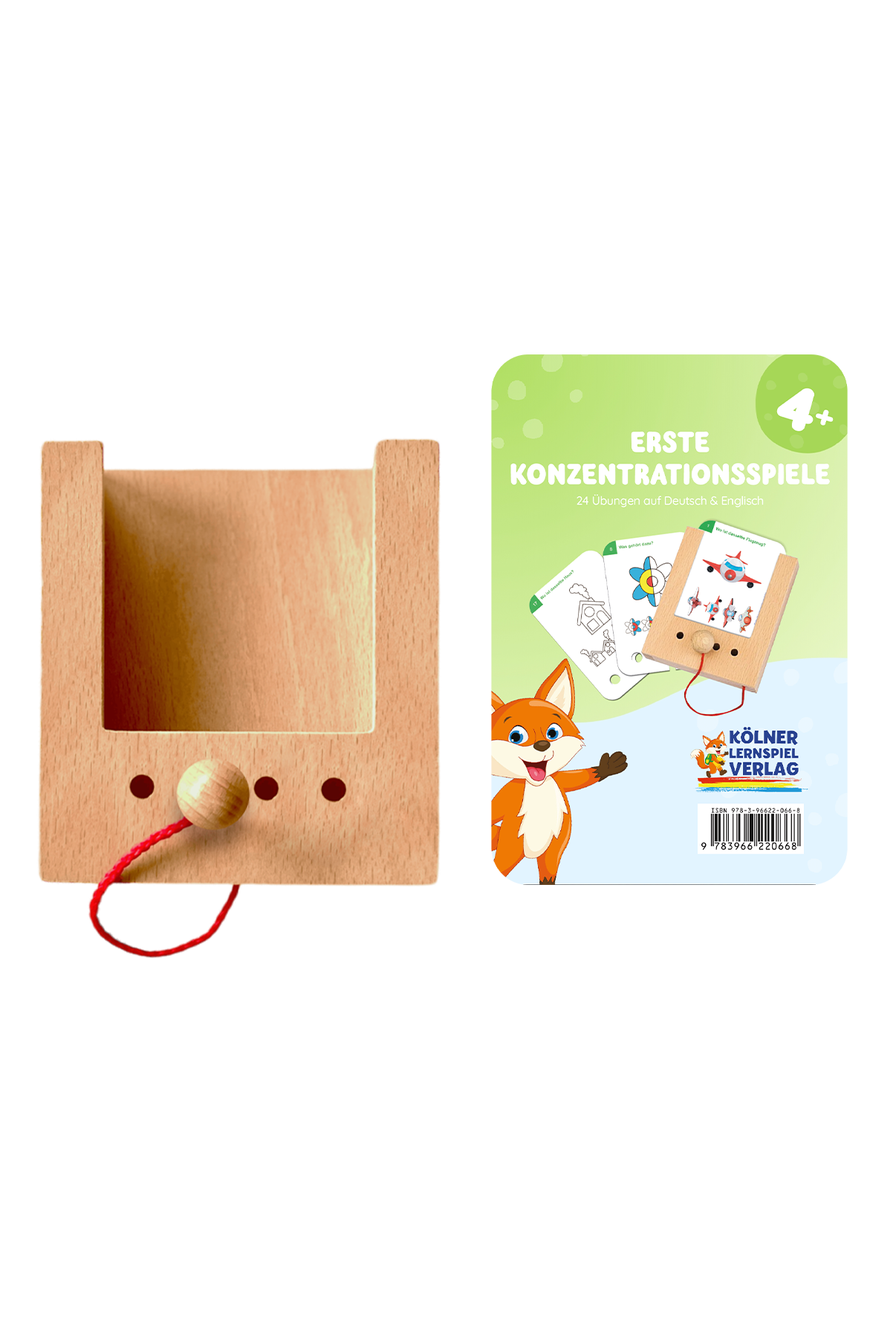 Kölner Lernspielverlag Lochkasten + Erste Konzentrationsspiele 4+