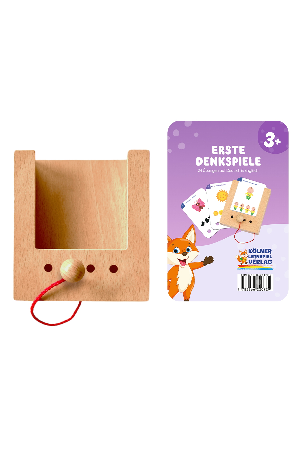 Kölner Lernspielverlag Lochkasten + Erste Denkspiele 3+