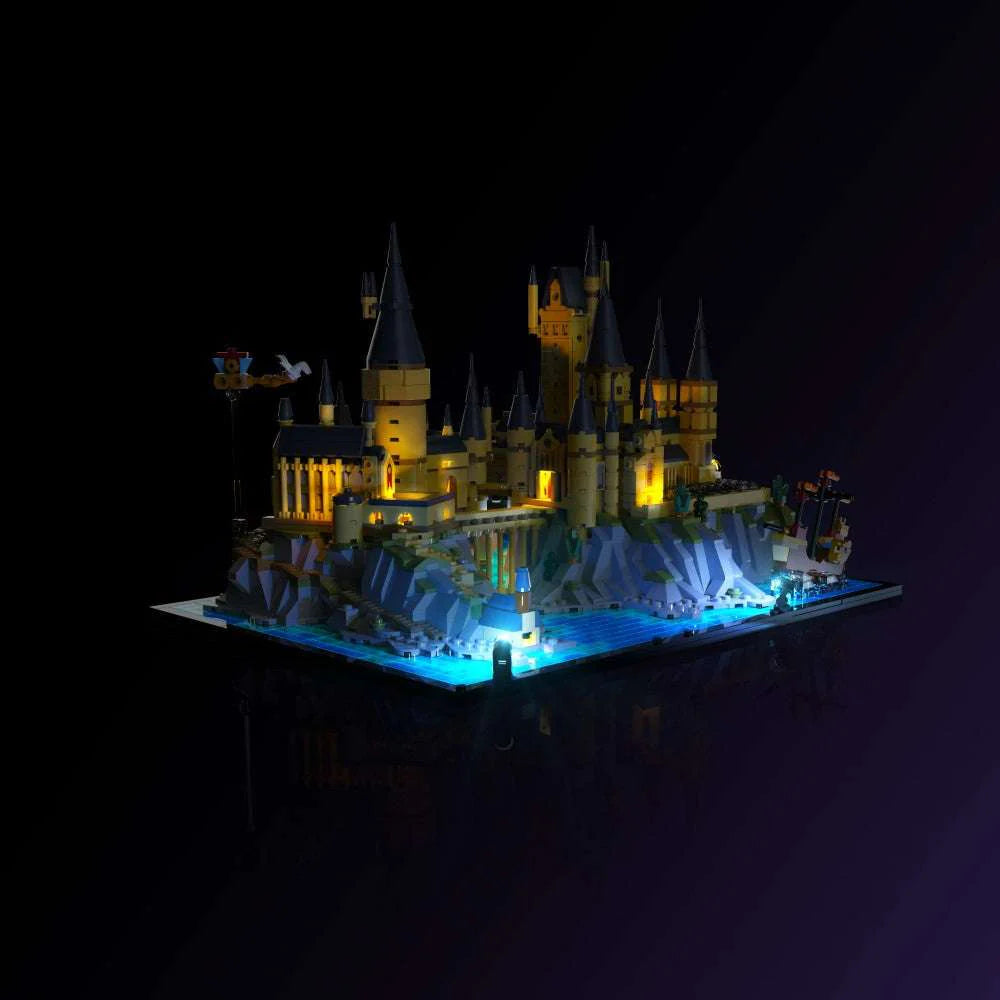 LMB 2.0 LED Licht Set für LEGO Harry Potter Schloss Hogwarts mit Schlossgelände 76419