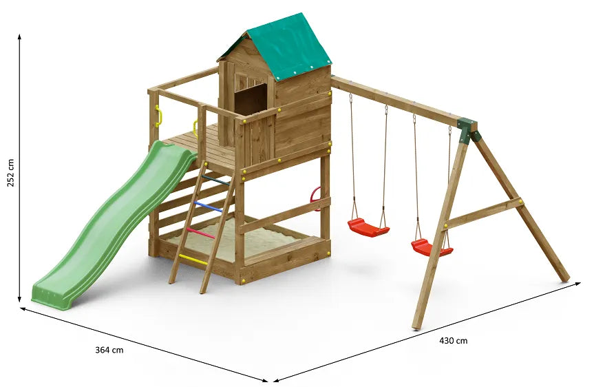 Fungoo Jarcas4 KDI slide GREEN