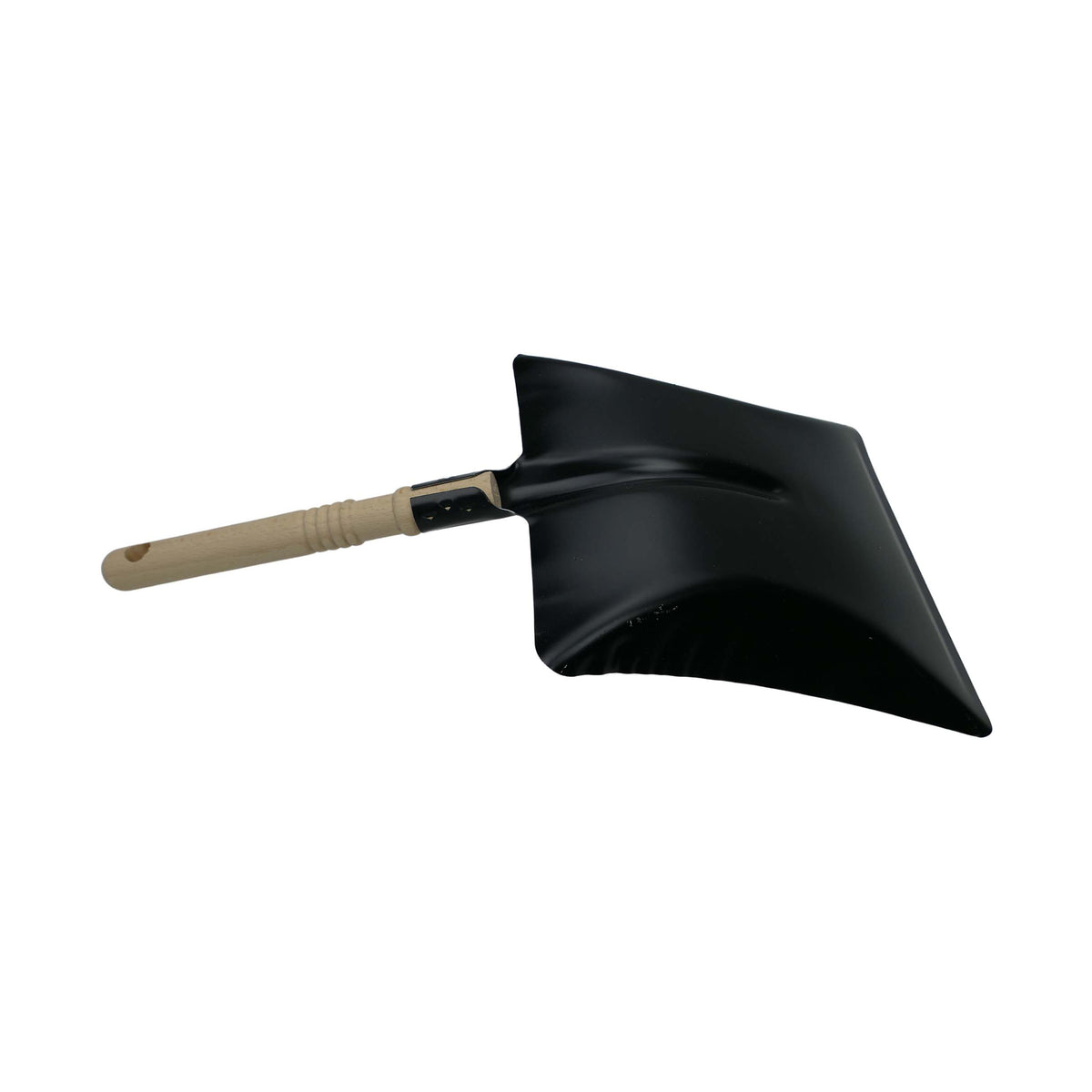 CREaCLEAN Stahl Kehrschaufel, Kehrblech in Schwarz
