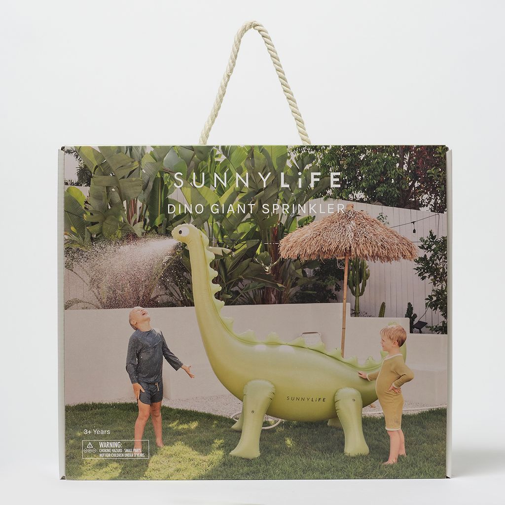 Sunnylife Dino Riesensprinkler Into the Wild Khaki