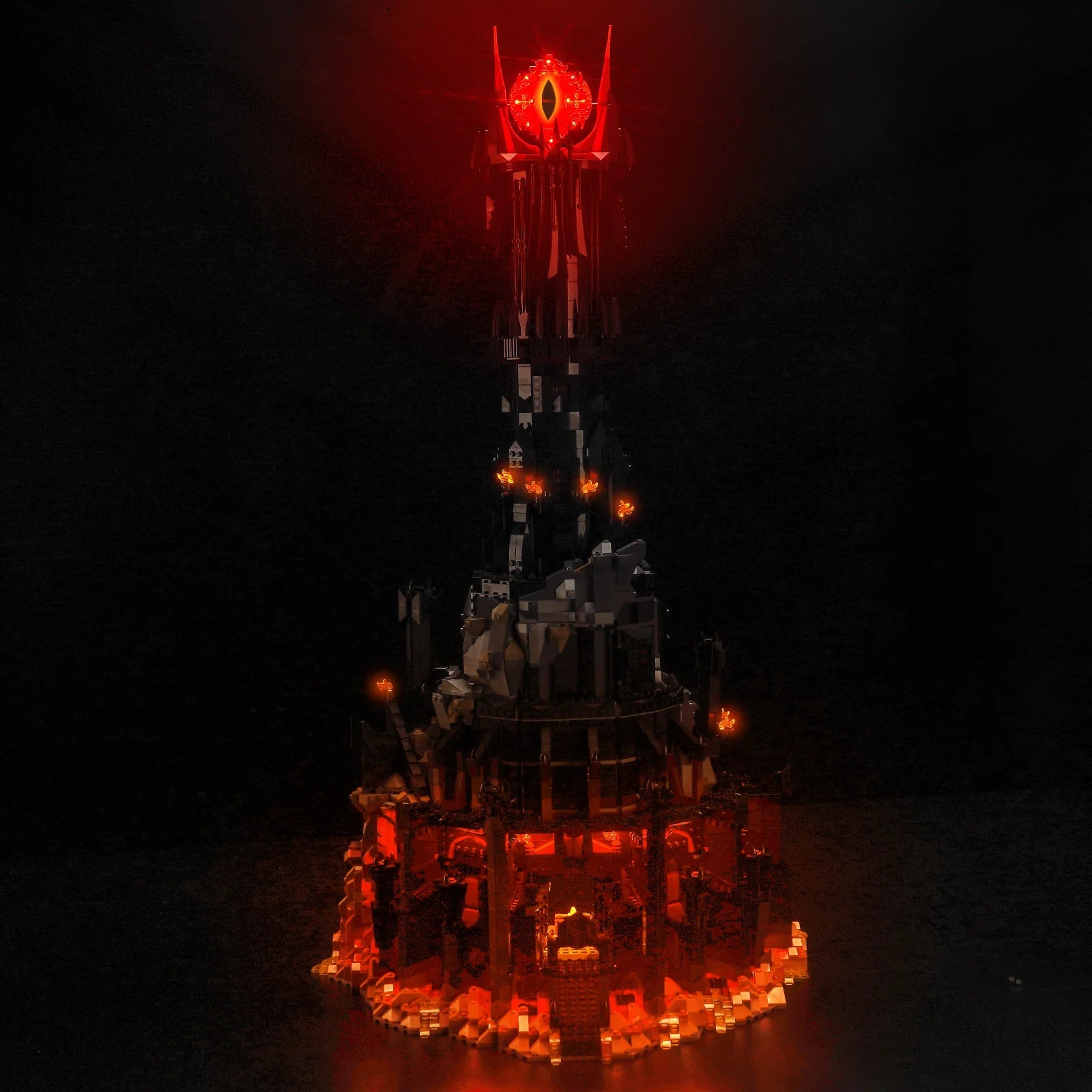 LED Licht Set für LEGO Der Herr der Ringe: Barad-dûr (10333) inkl. Fernbedienung