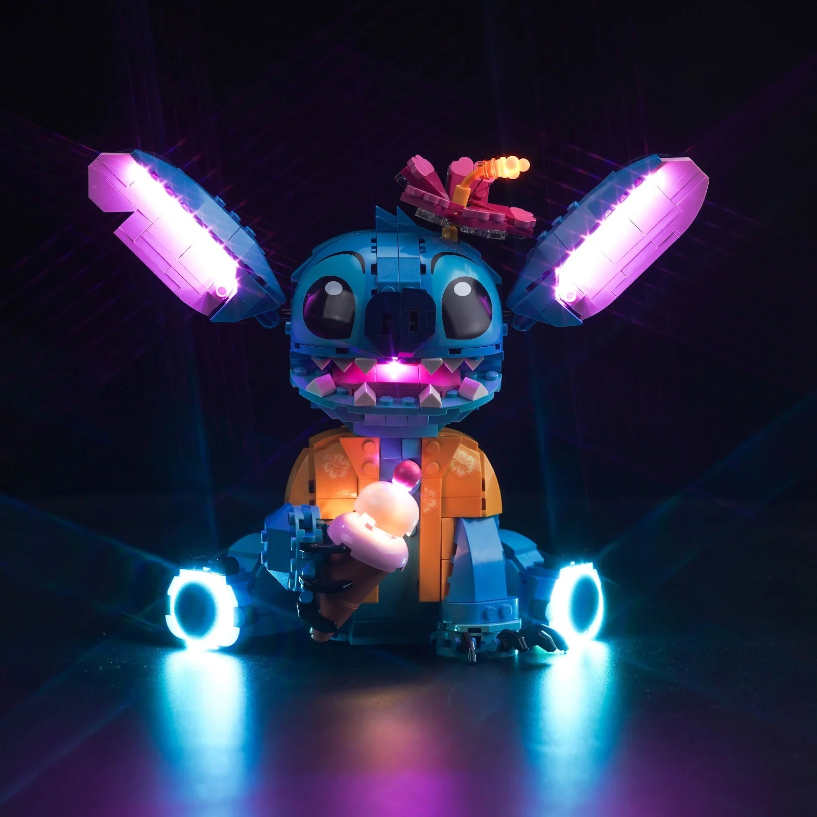 LED Licht Set für LEGO Stitch (43249) inkl. Fernbedienung