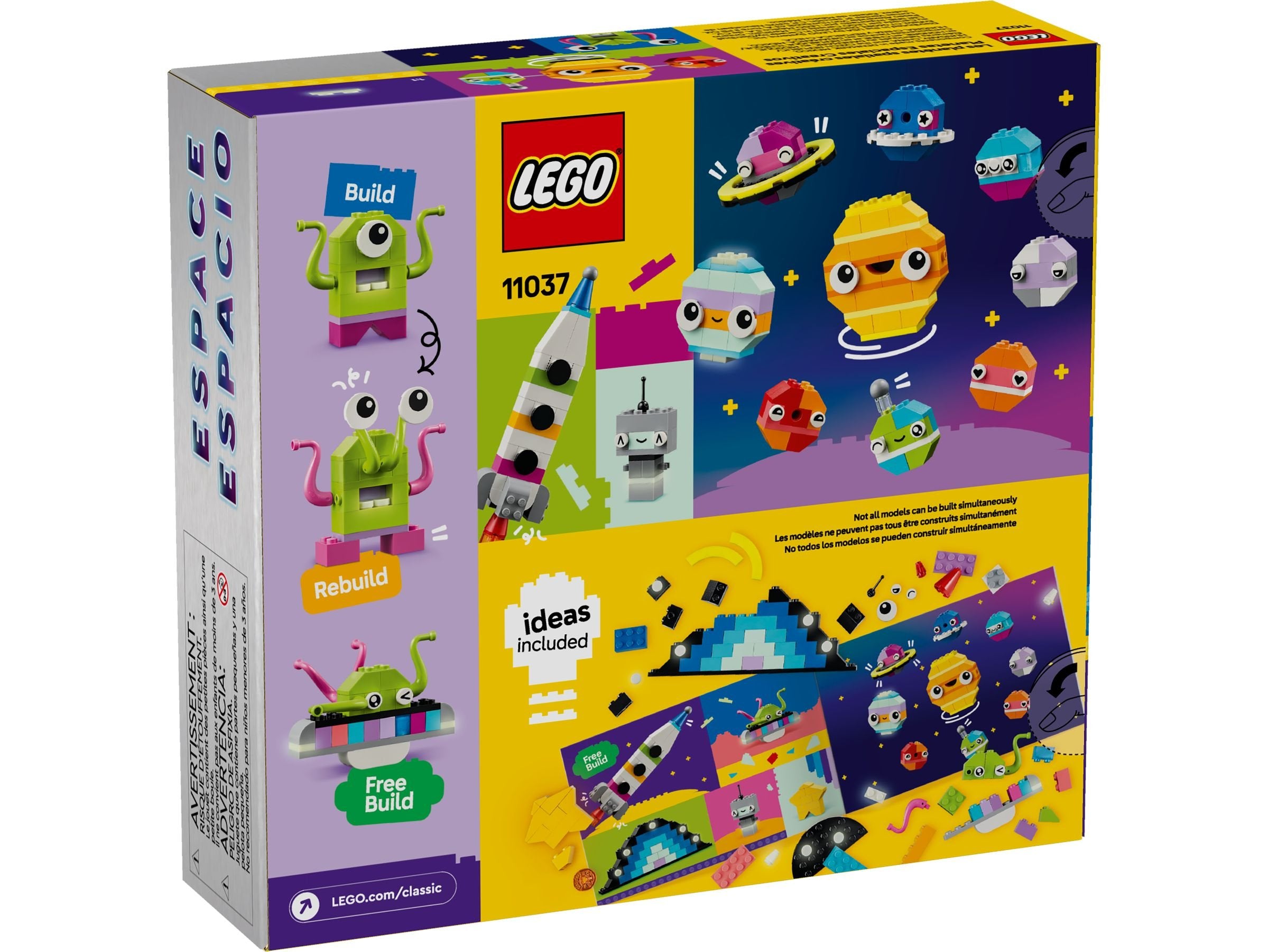 LECO Classic Kreative Weltraunplaneten 11037