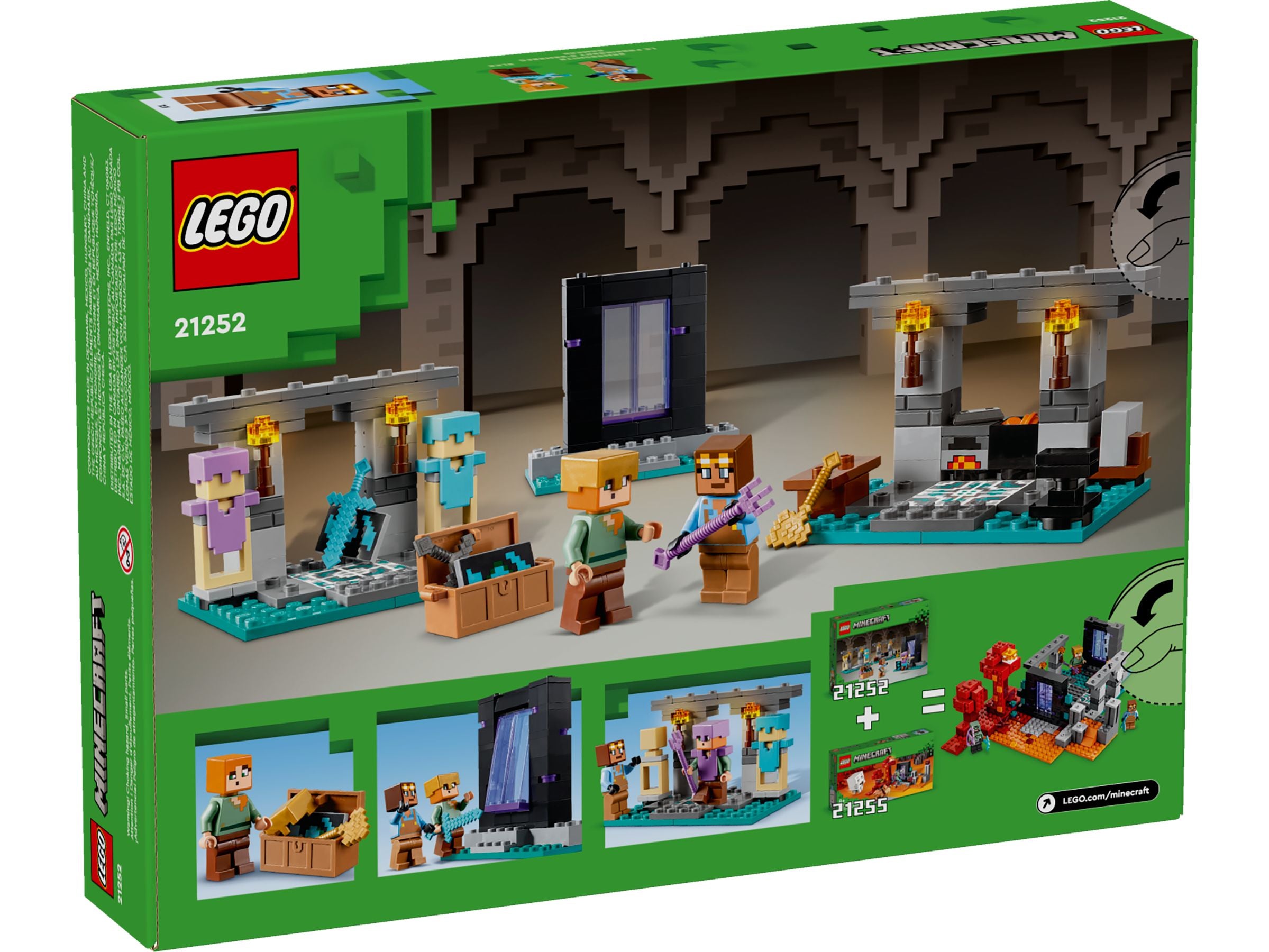LEGO Minecraft Die Waffenkammer 21252