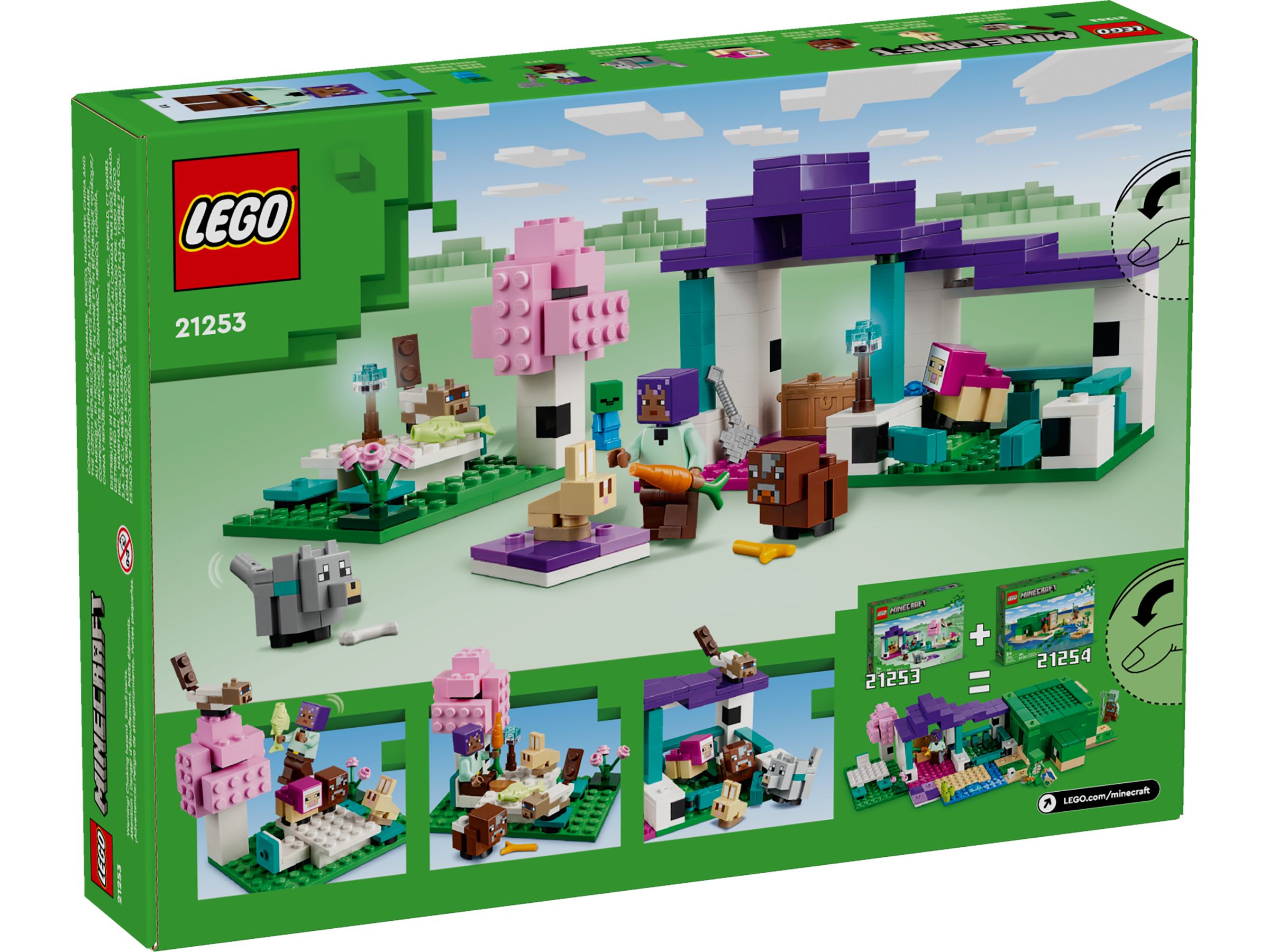 LEGO Minecraft Das Tierheim 21253