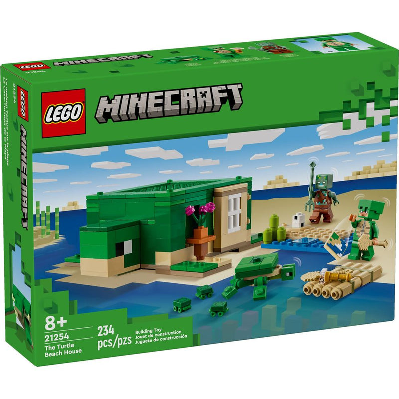 LEGO Minecraft Das Schildkrötenstrandhaus 21254