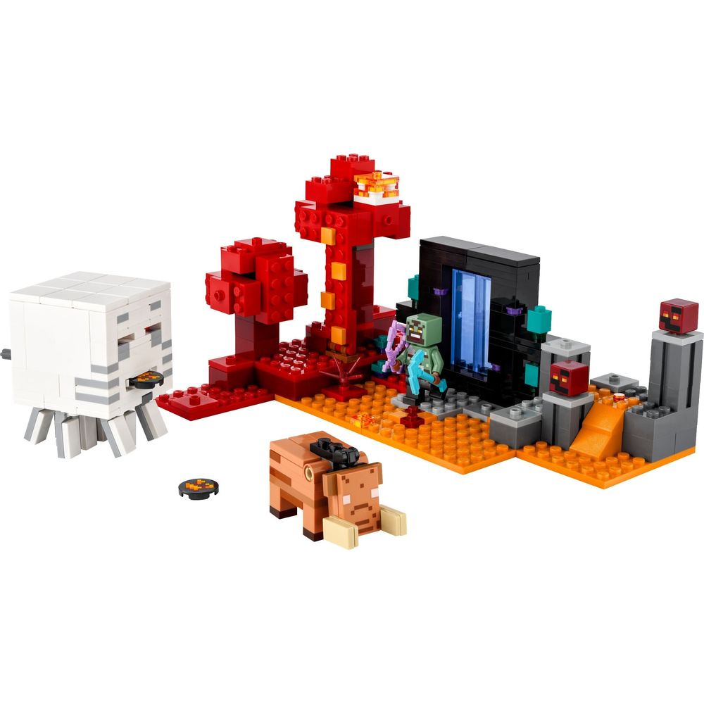 LEGO Minecraft Hinterhalt am Netherportal 21255