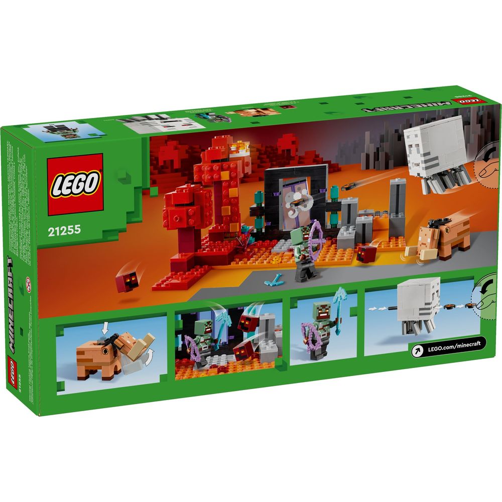 LEGO Minecraft Hinterhalt am Netherportal 21255