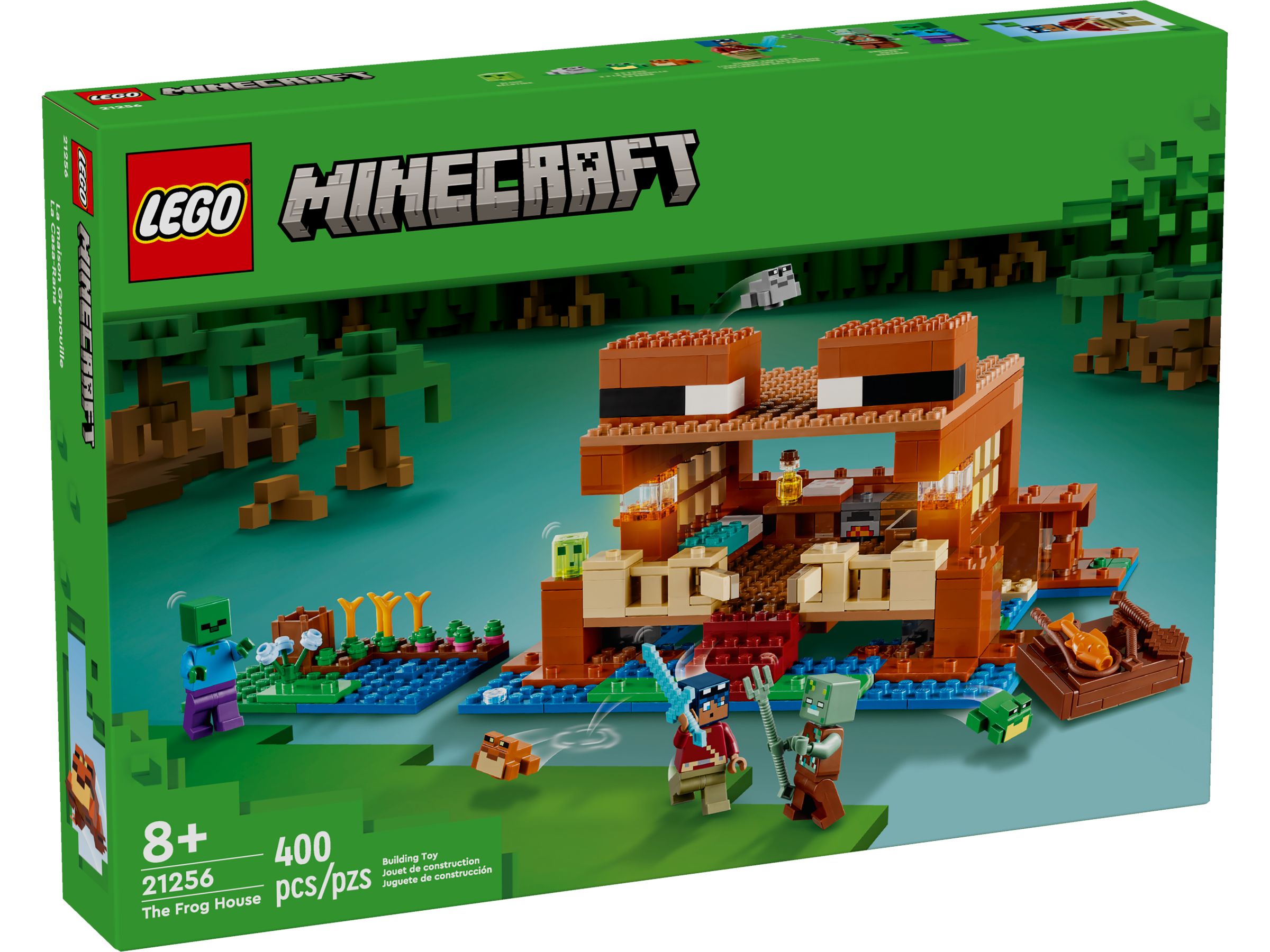 LEGO Minecraft Das Froschhaus 21256
