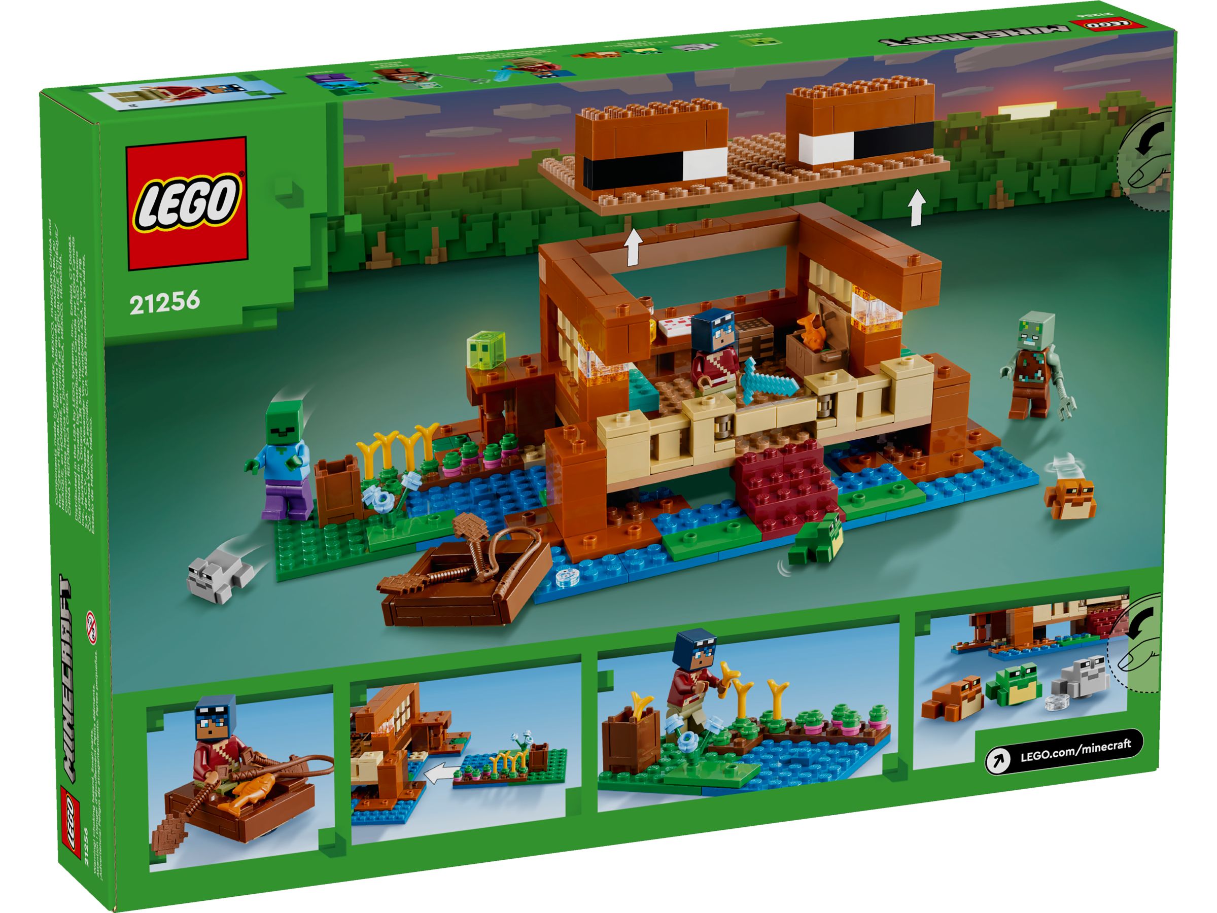 LEGO Minecraft Das Froschhaus 21256