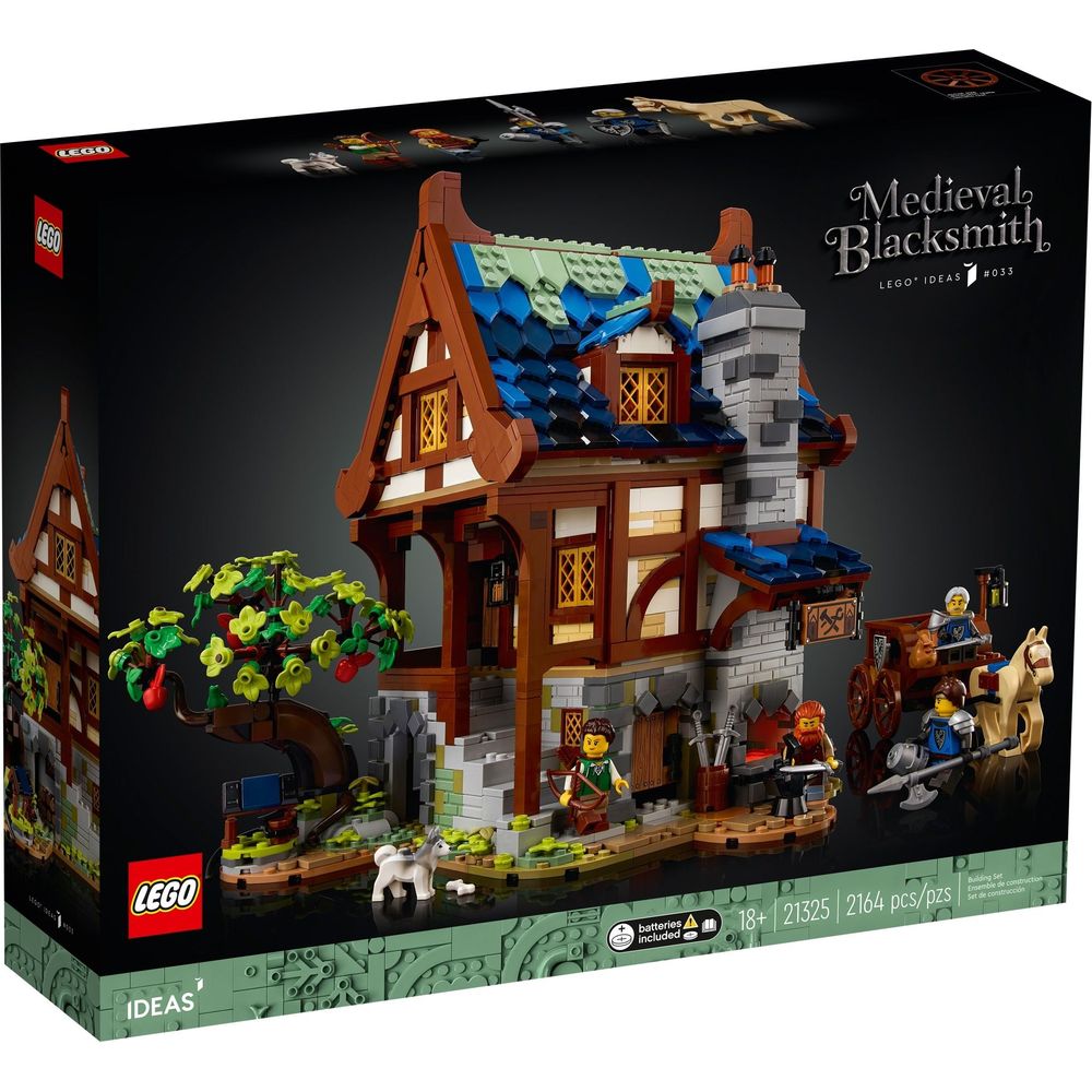 LEGO Ideas Mittelalterliche Schmiede 21325