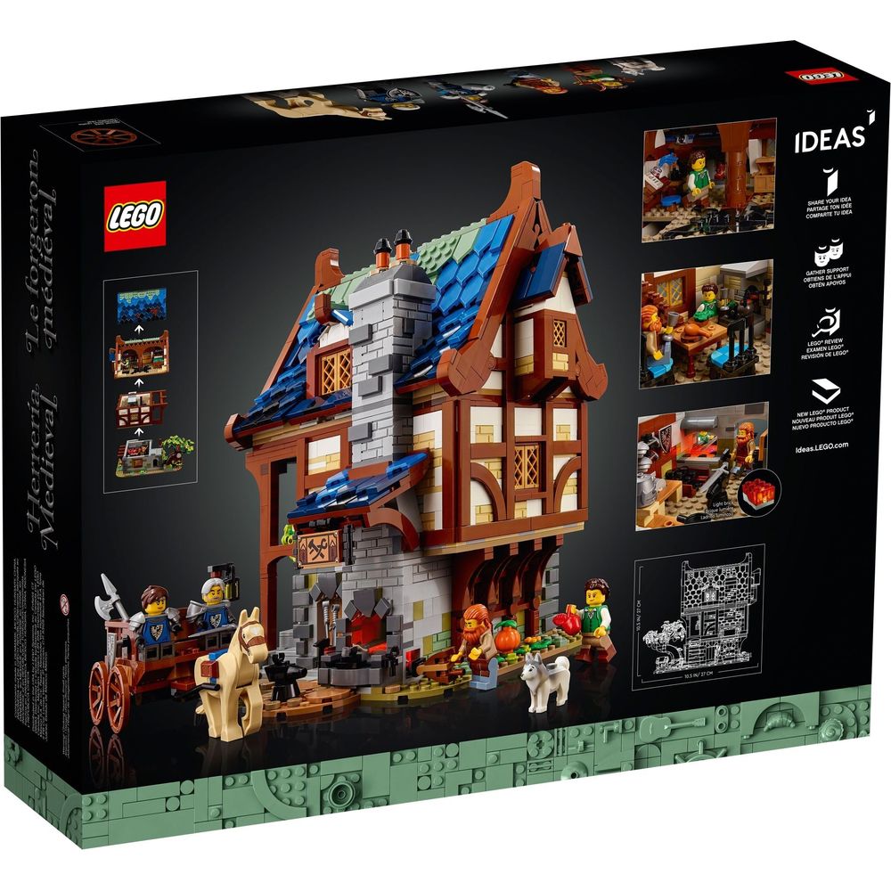 LEGO Ideas Mittelalterliche Schmiede 21325