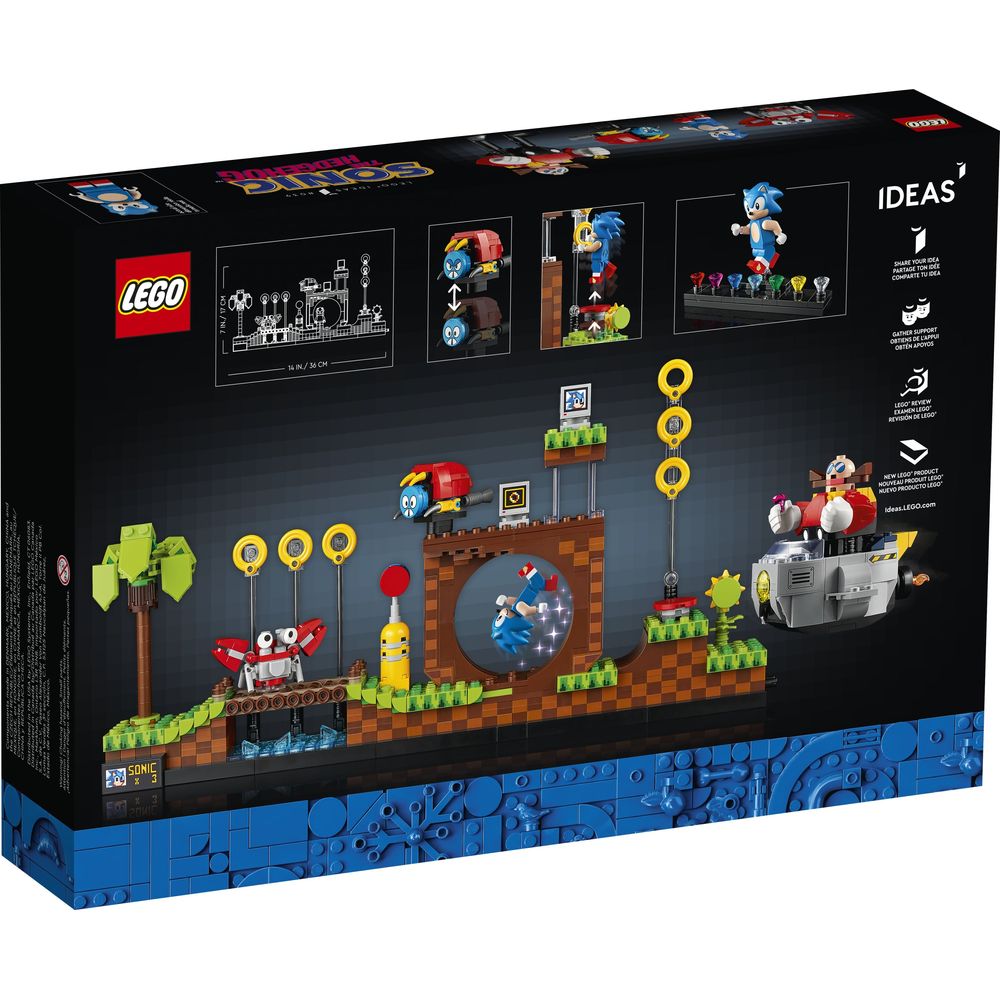 LEGO Ideas Sonic the Hedgehog Green Hill Zone 21331