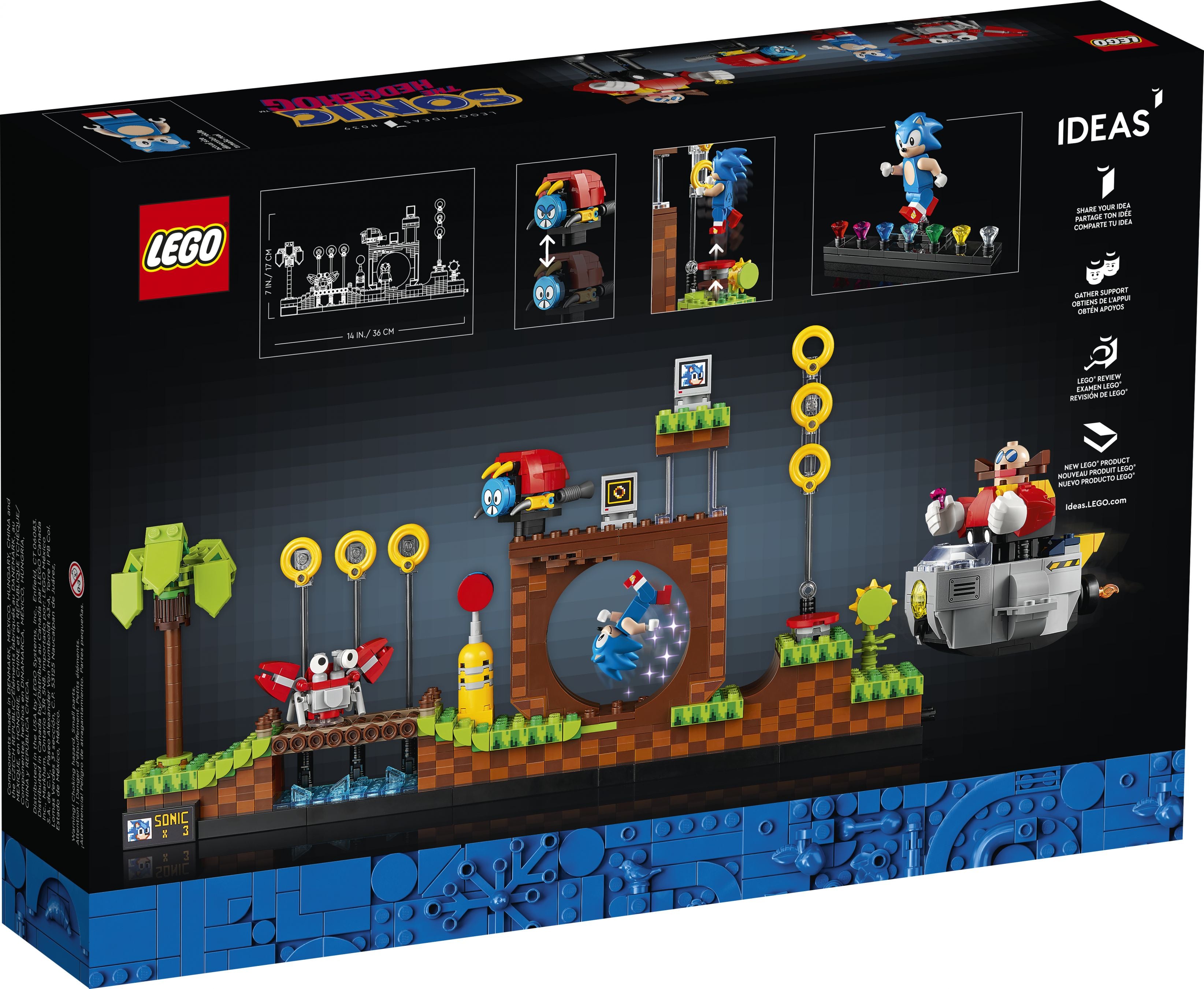 <transcy>LEGO Ideas Sonic the Hedgehog Green Hill Zone 21331</transcy>