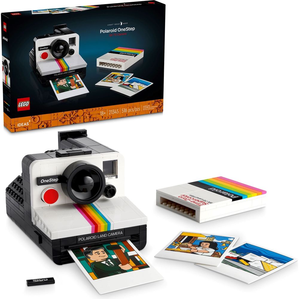 LEGO Ideas Polaroid OneStep SX-70 Sofortbildkamera 21345