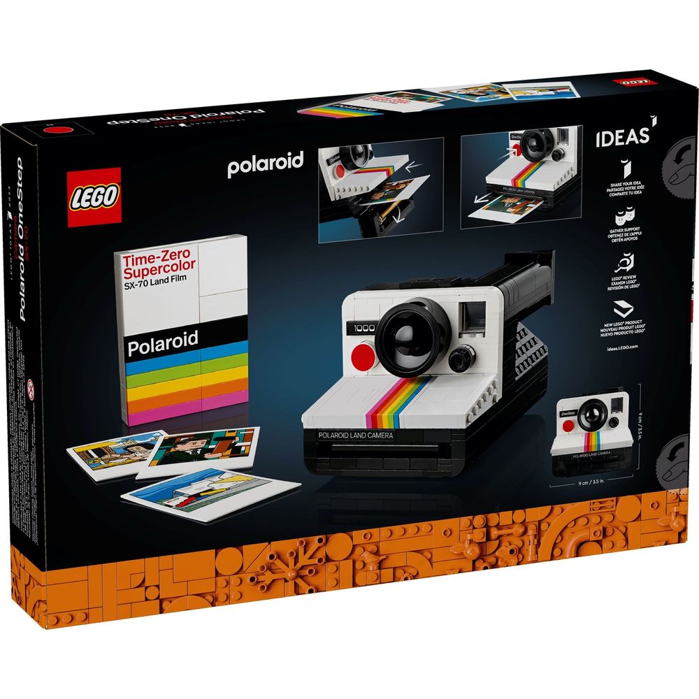 LEGO Ideas Polaroid OneStep SX-70 Sofortbildkamera 21345