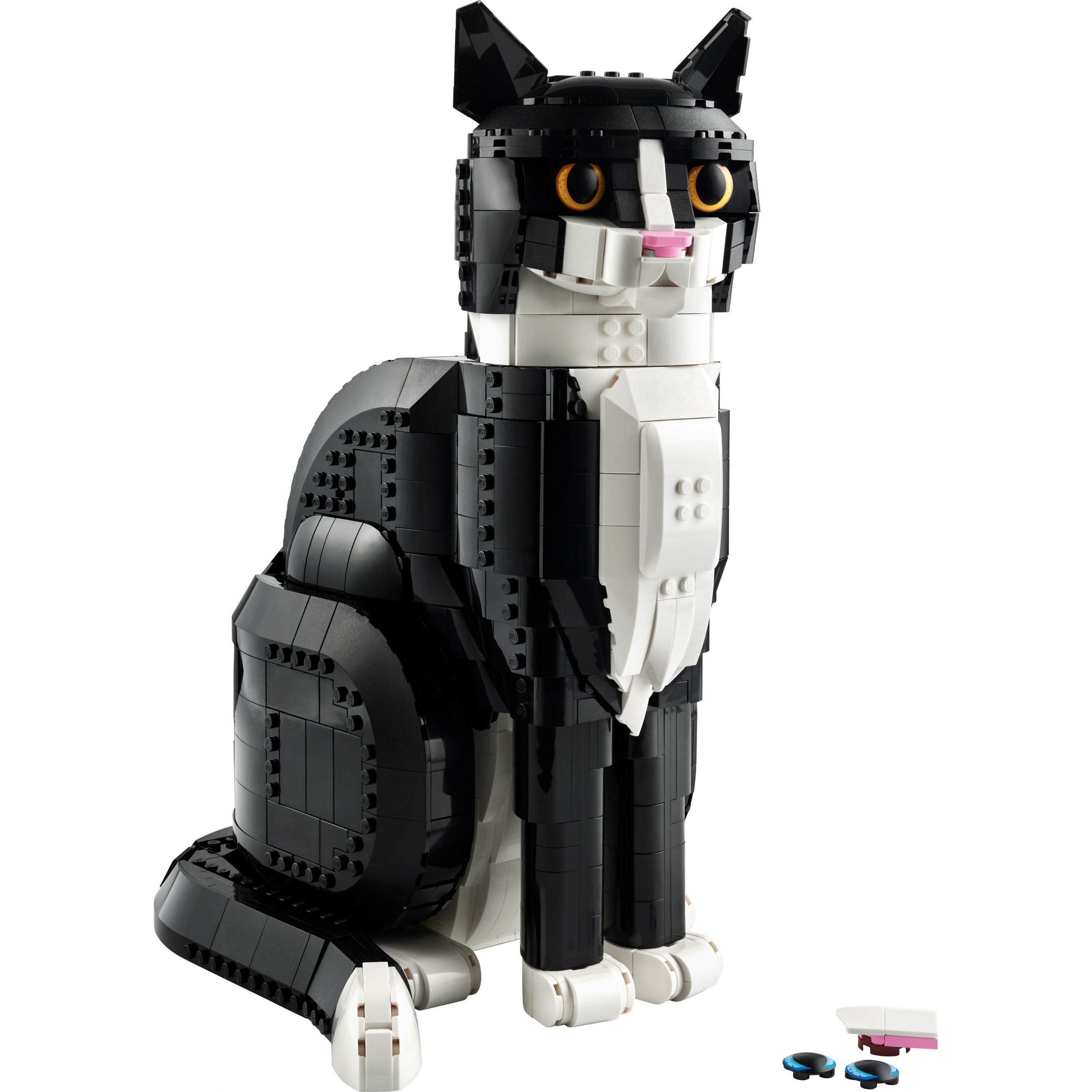 LEGO Ideas Schwarz-Weisse Katze 21349