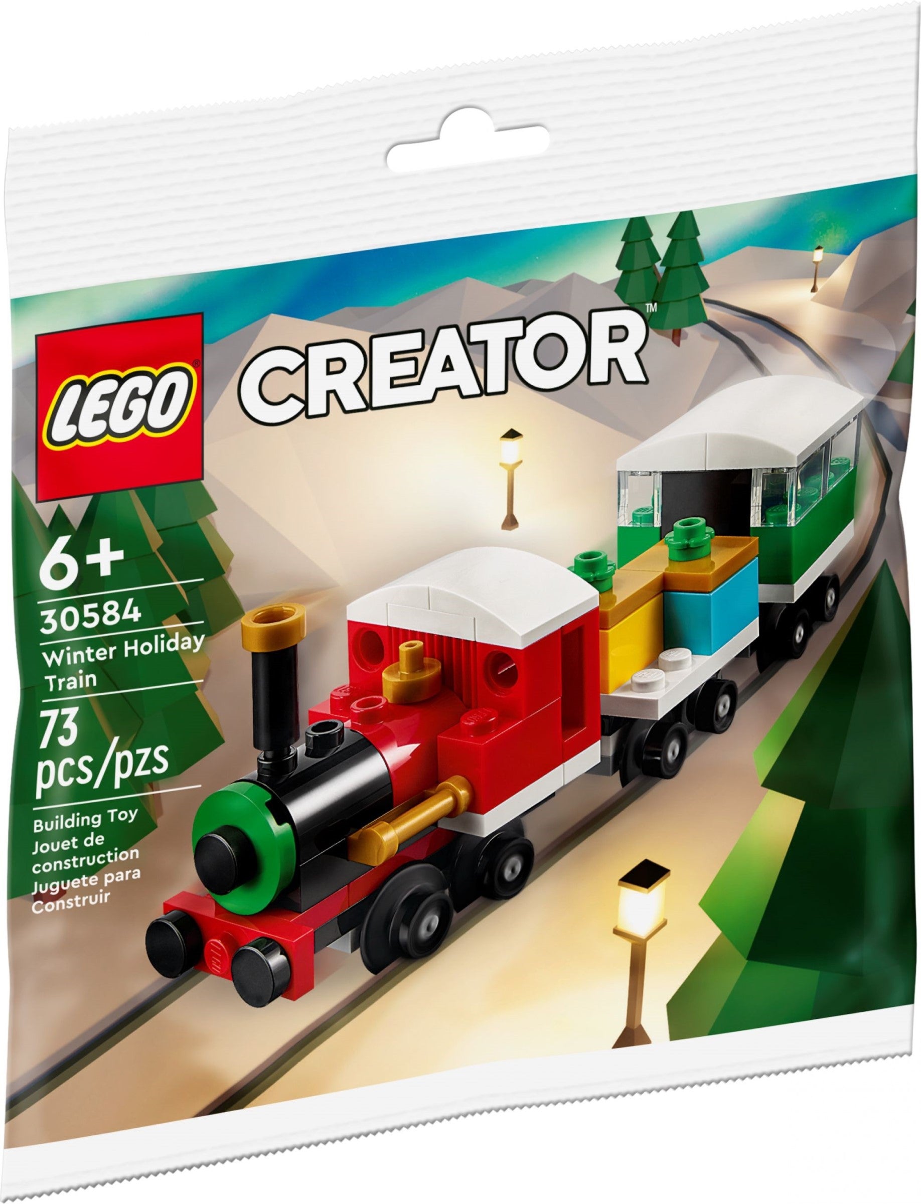 LEGO Creator Winterlichter Weihnachtszug 30584