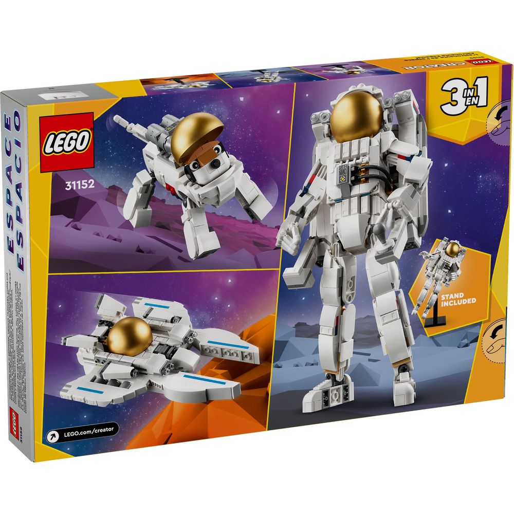 LEGO Creator Astronaut im Weltraum 31152