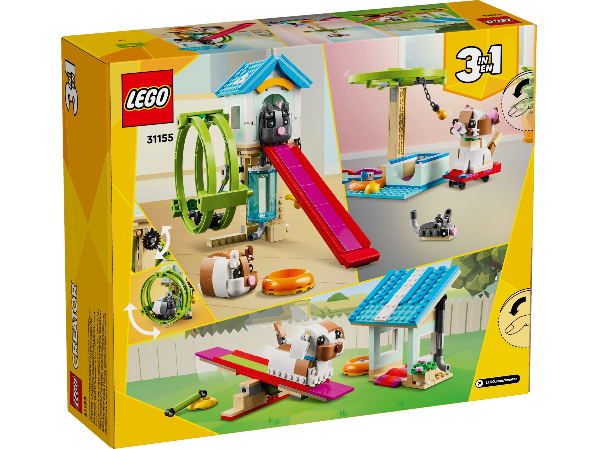 LEGO Creator Hamsterrad 31155