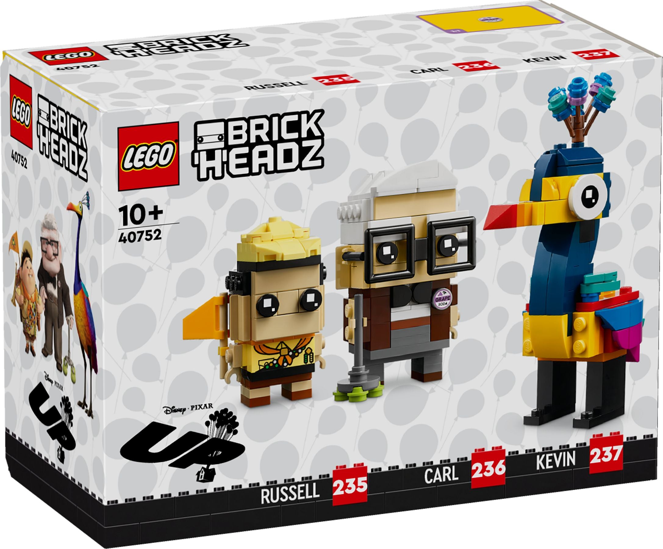 LEGO Brickheadz Carl, Russell und Kevin 40752
