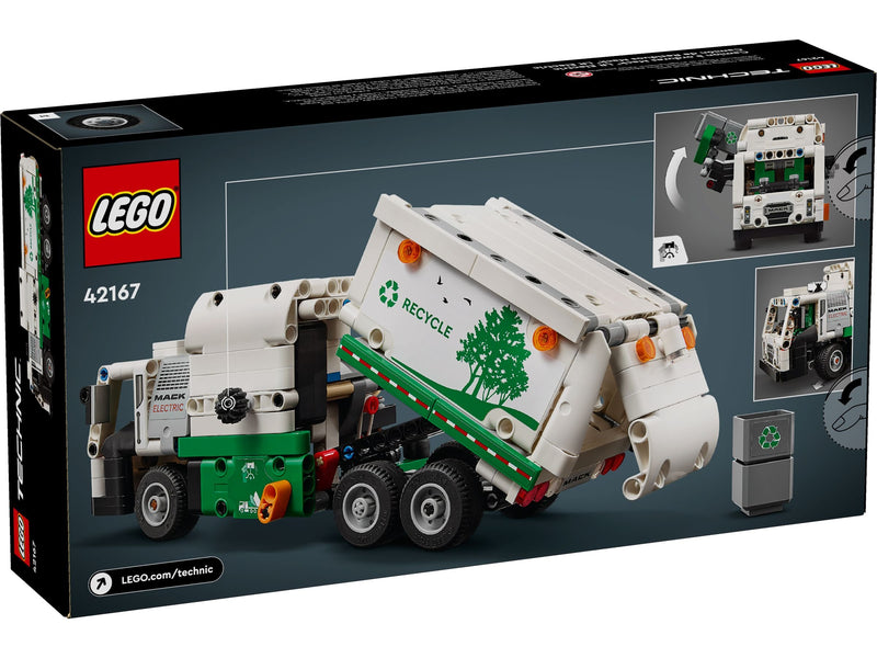 LEGO Technic  Mack LR Electric Müllwagen 42167