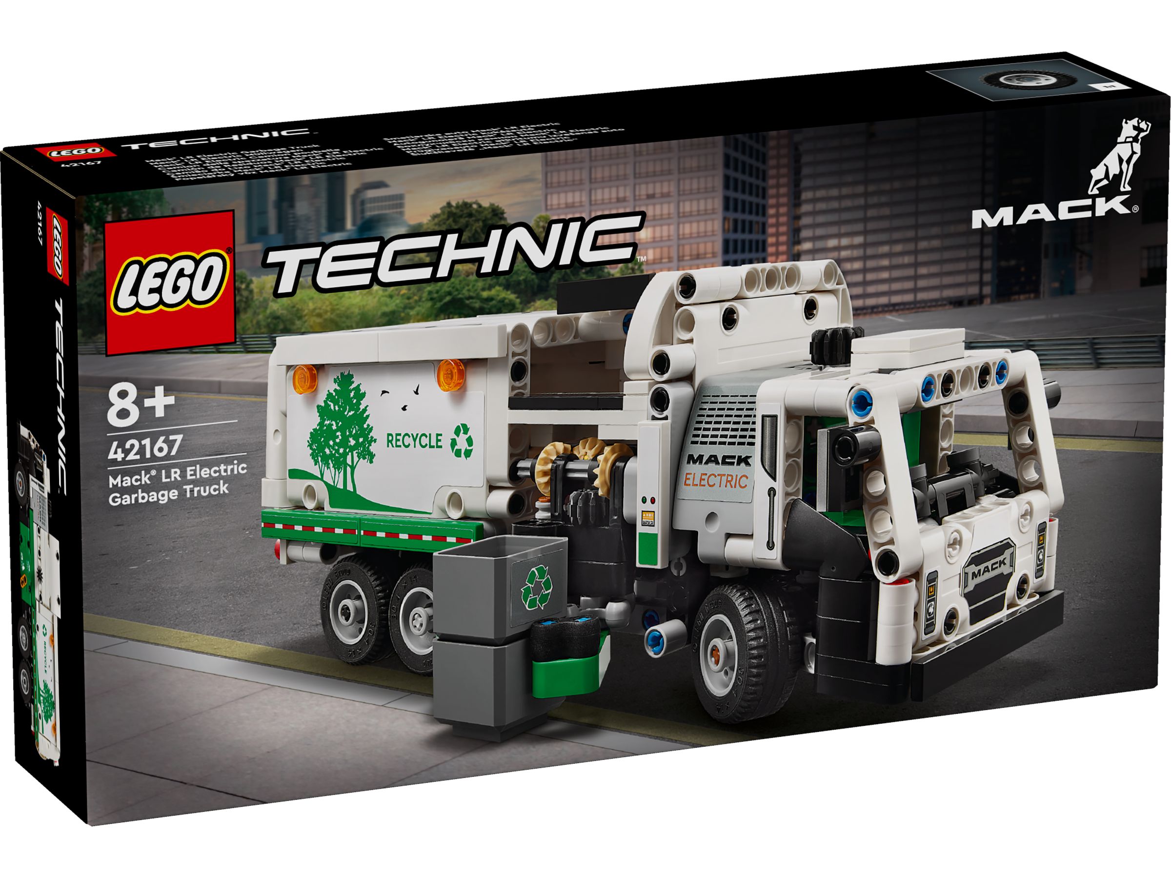 LEGO Technic  Mack LR Electric Müllwagen 42167
