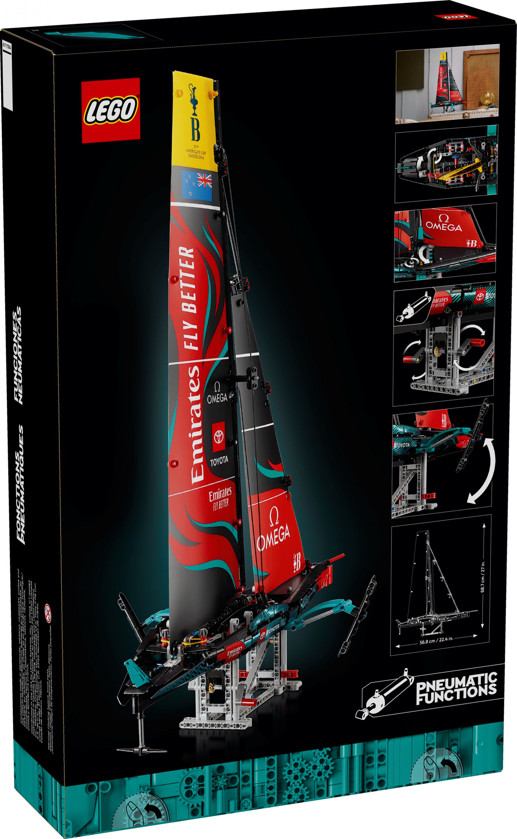 LEGO Technic Emirates Team New Zealand AC75 Rennjacht 42174