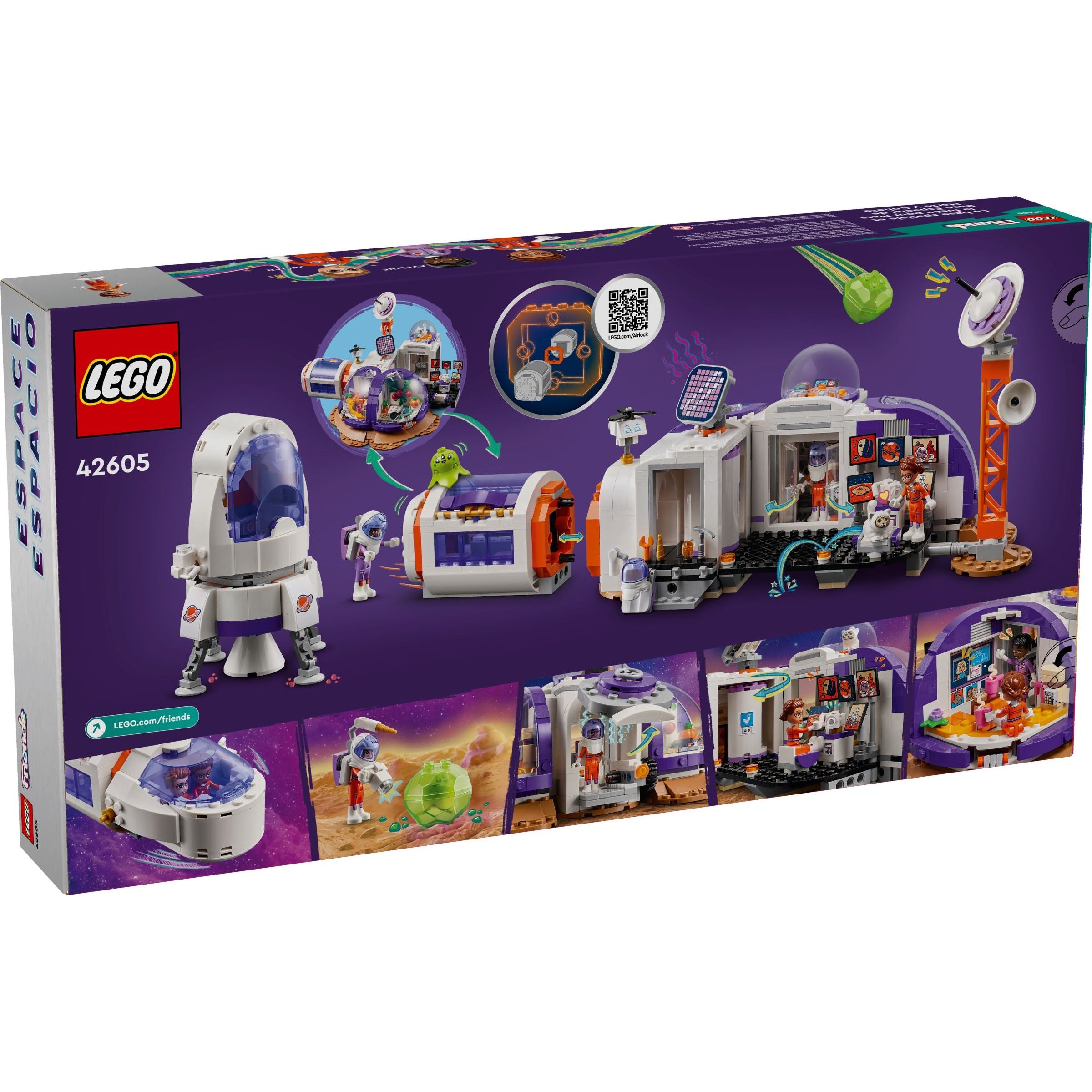 LEGO Friends Mars-Raumbasis  mit Rakete 42605