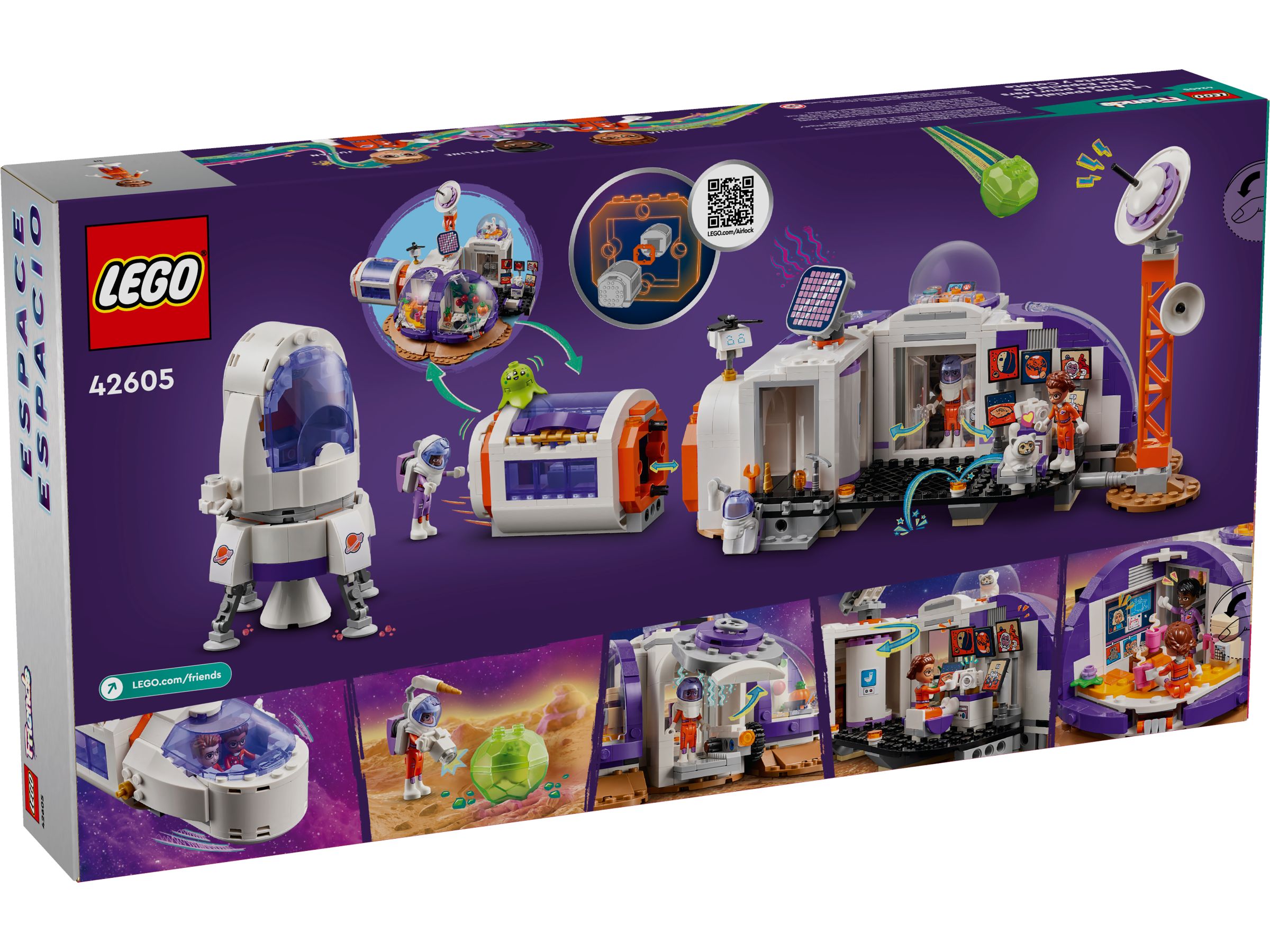 LEGO Friends Mars-Raumbasis  mit Rakete 42605