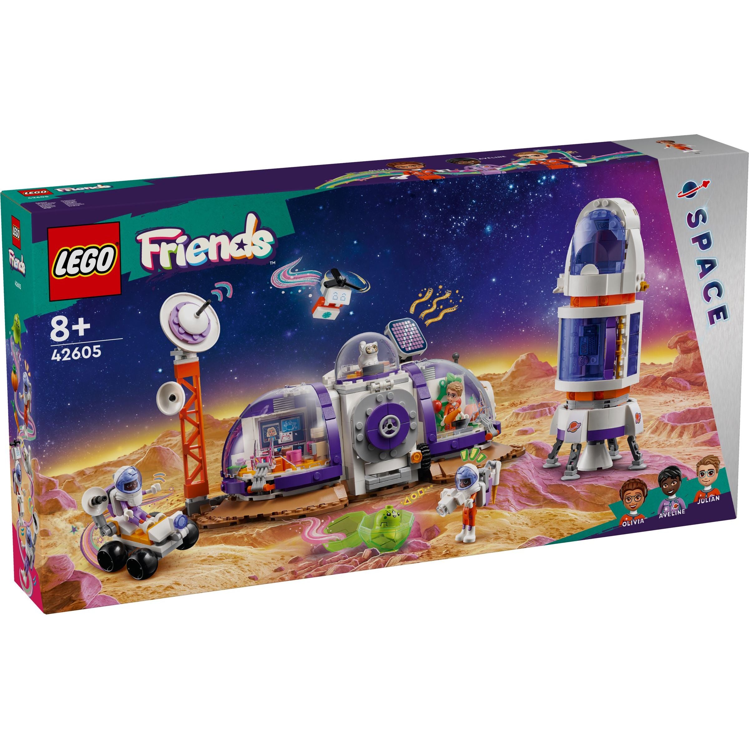 LEGO Friends Mars-Raumbasis  mit Rakete 42605