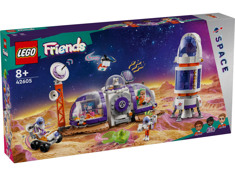 LEGO Friends Mars-Raumbasis  mit Rakete 42605