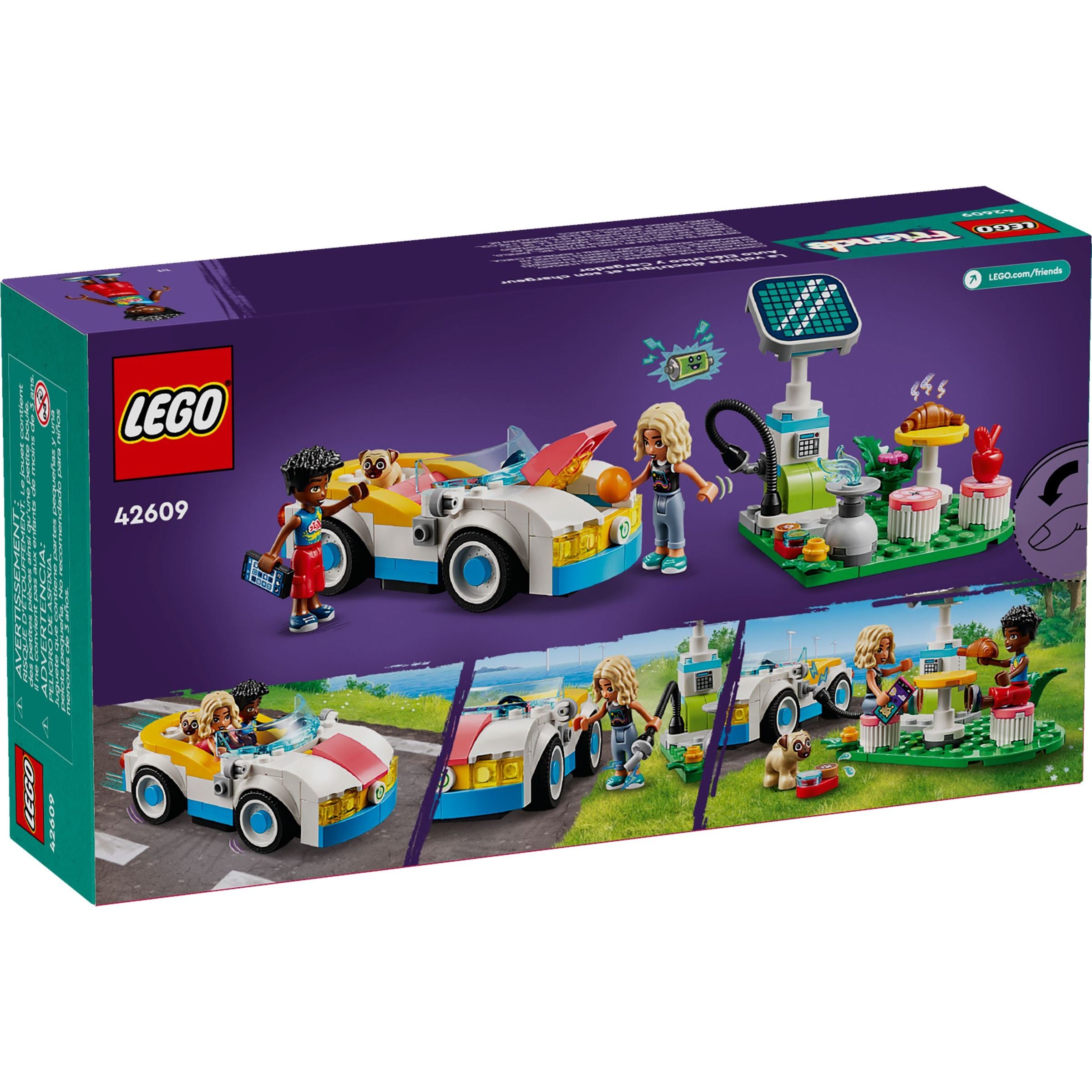 LEGO Friends E-Auto mit Ladestation 42609