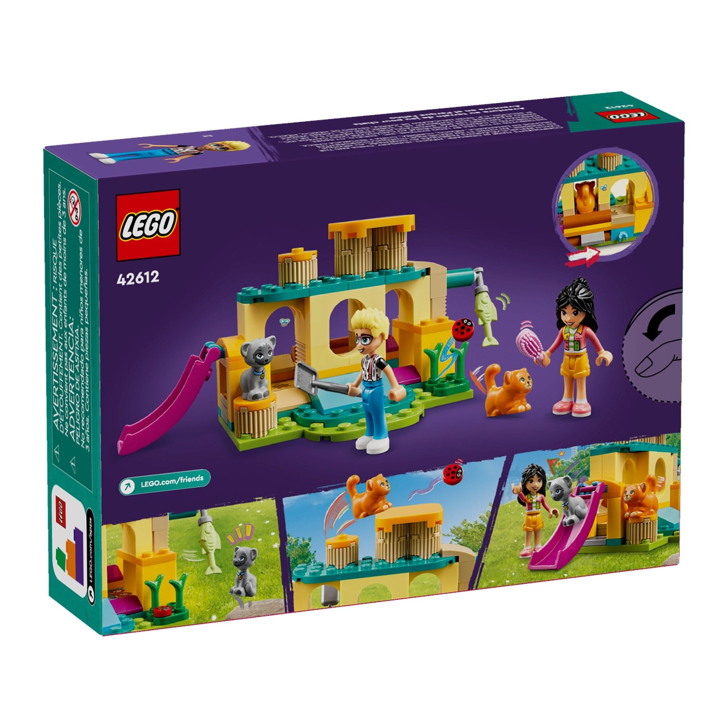 LEGO Friends Abenteuer auf dem Katzenspielplatz 42612