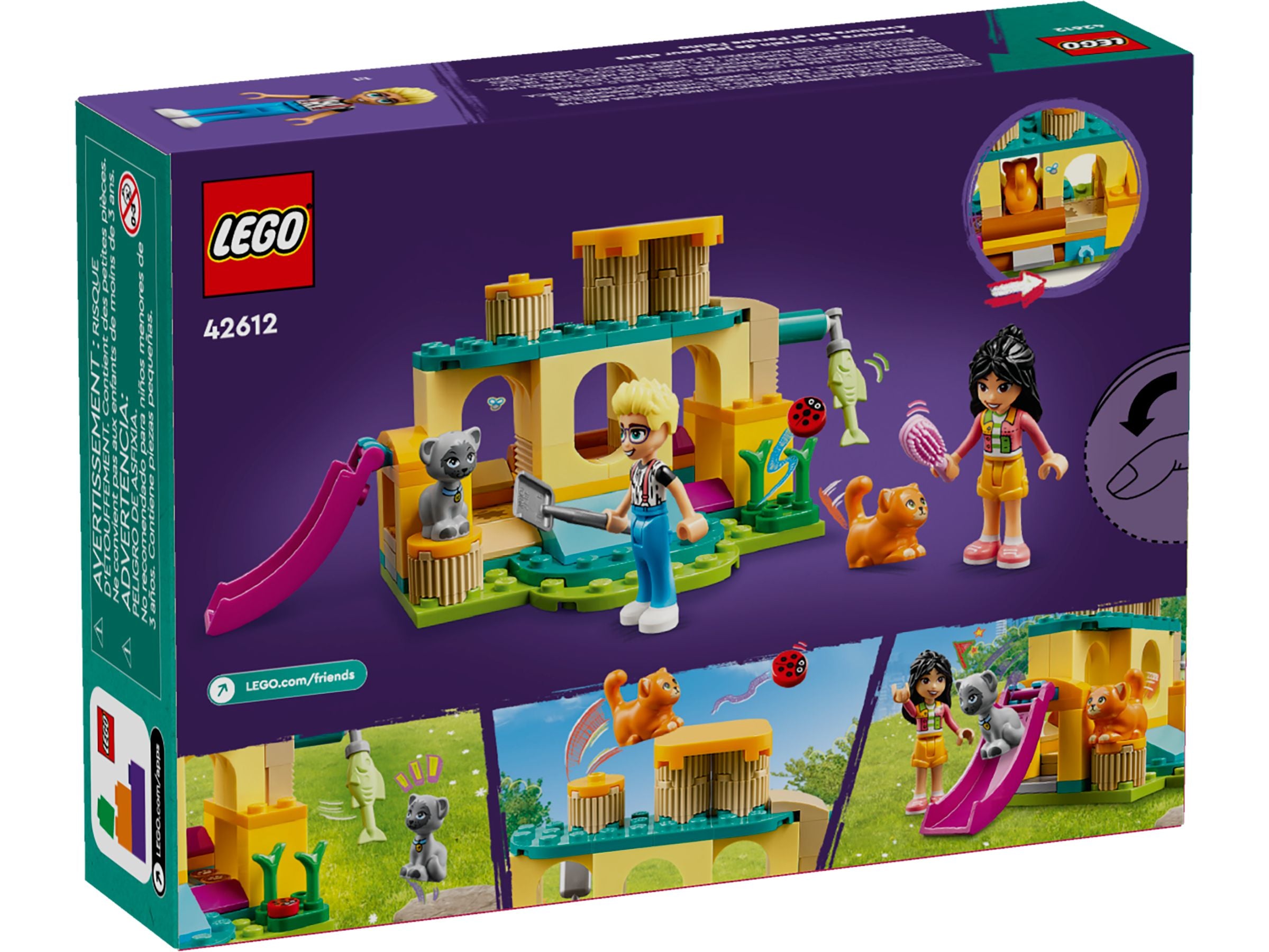 LEGO Friends Abenteuer auf dem Katzenspielplatz 42612
