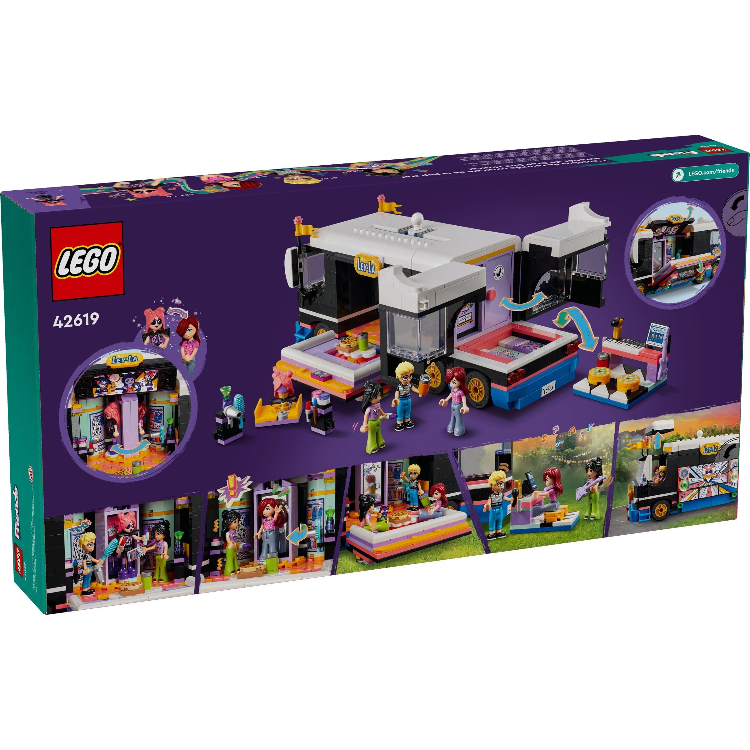 LEGO Friends Popstar-Tourbus 42619