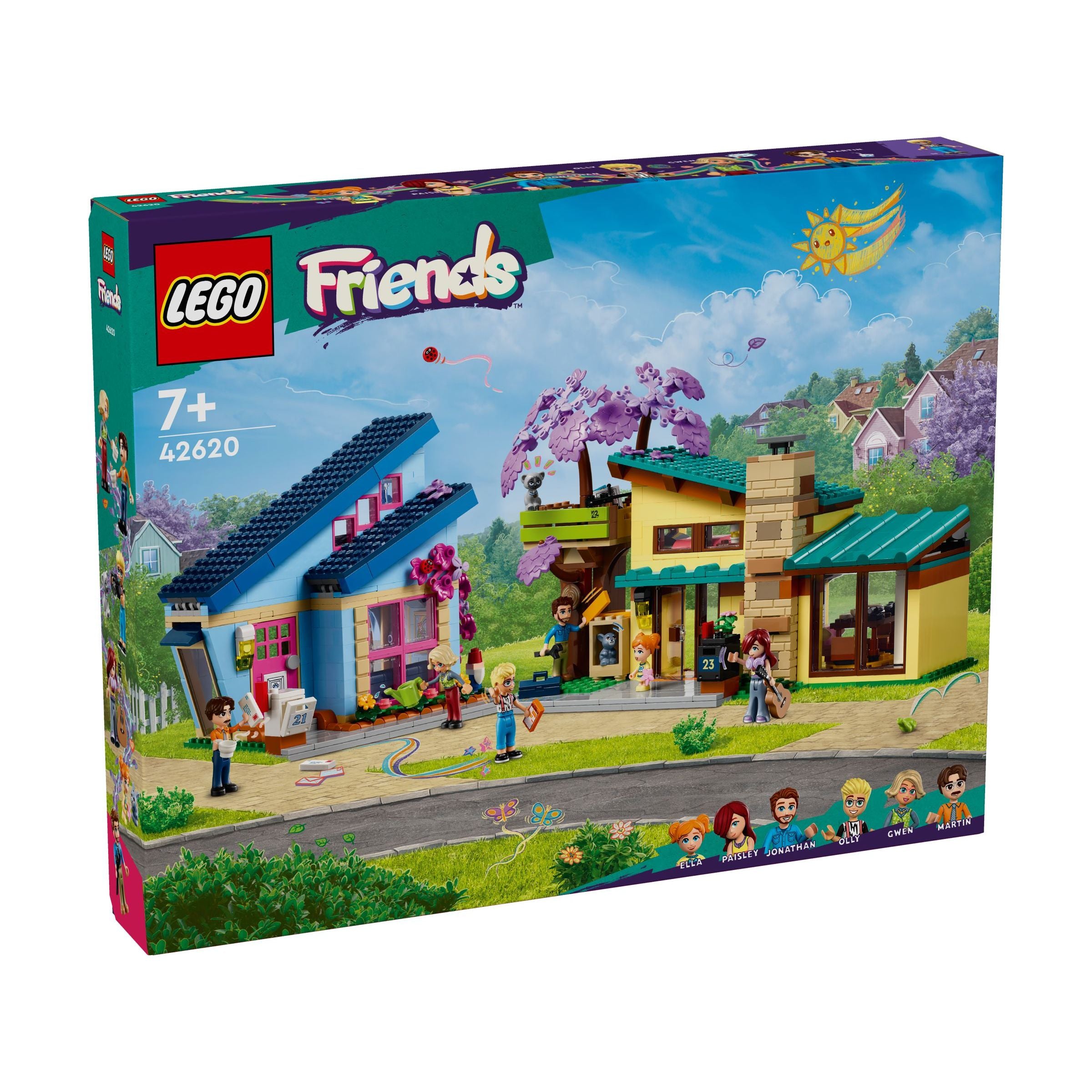 LEGO Friends Ollys und Paisleys Familien Haus 42620