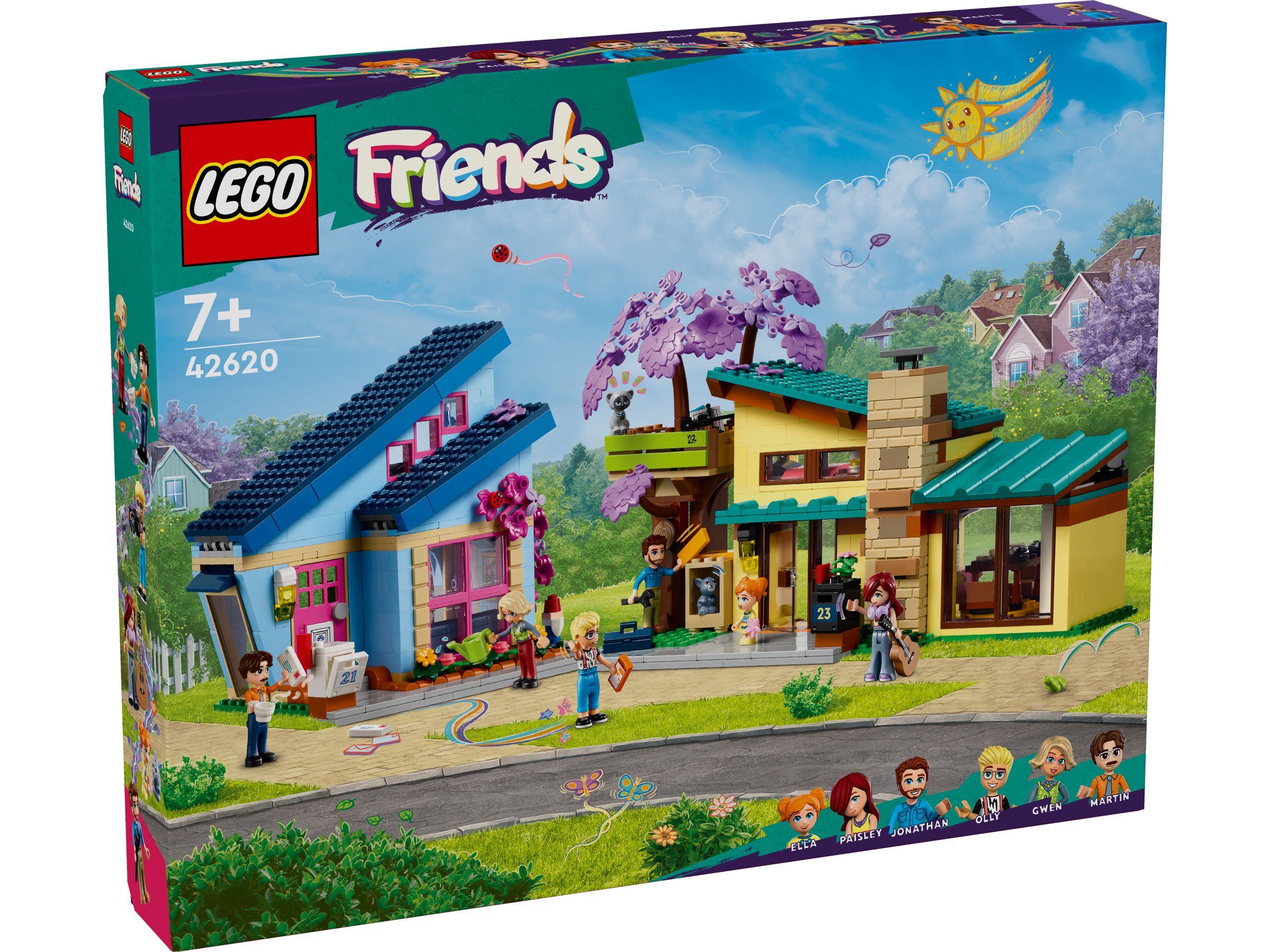 LEGO Friends Ollys und Paisleys Familien Haus 42620