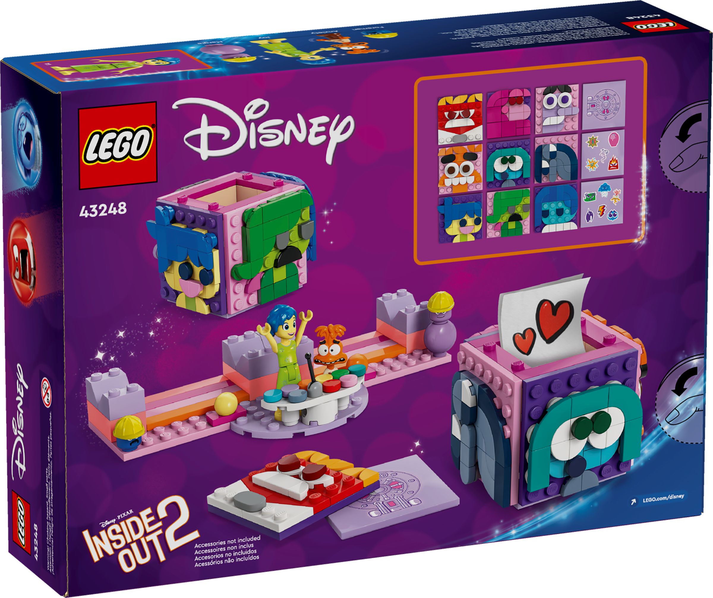 LEGO Disney Alles steht Kopf 2 Stimmungswürfel 43248
