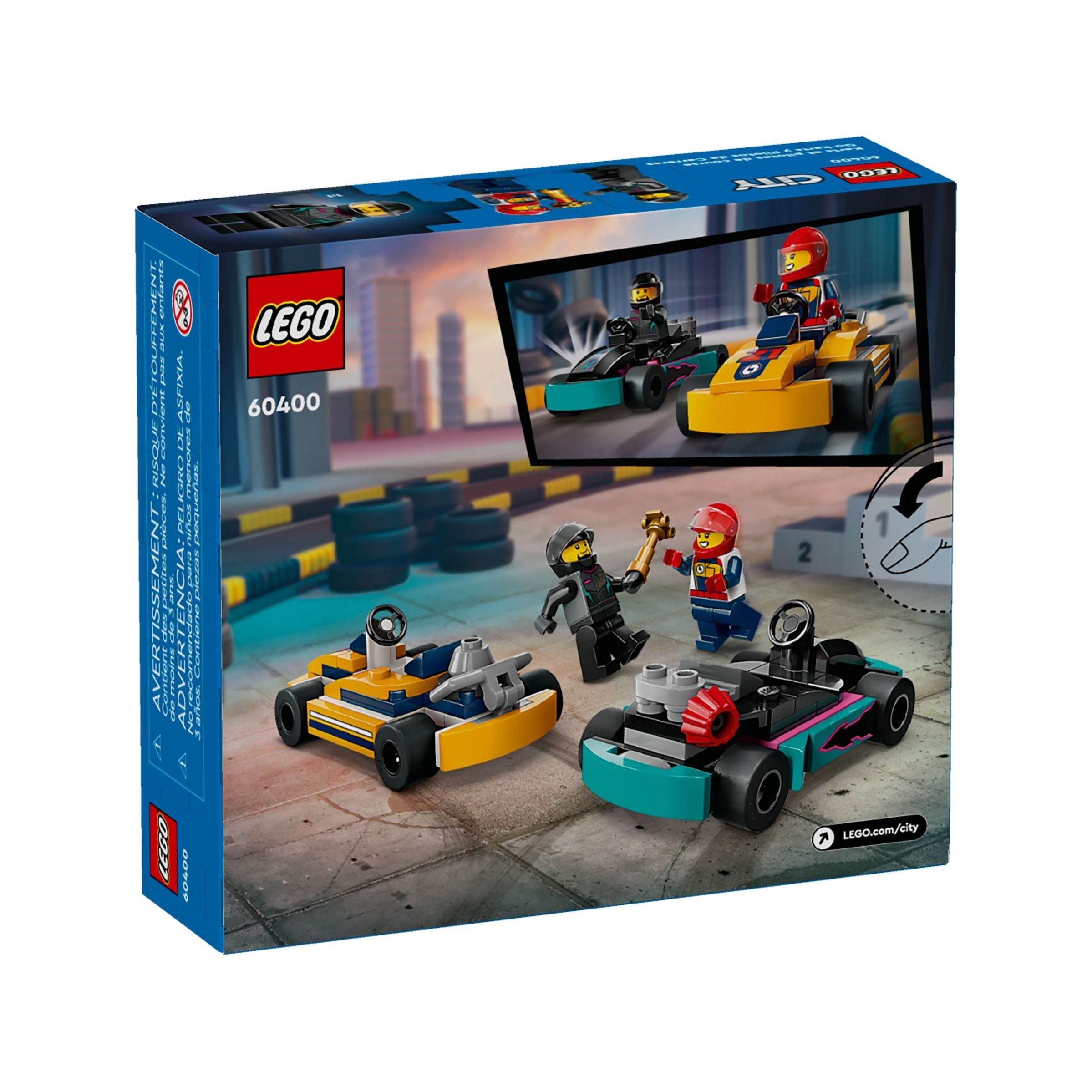 LEGO City Go-Karts mit Rennfahrern 60400