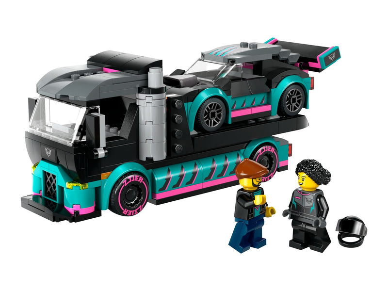 LEGO City Autotransporter mit Rennwagen 60406