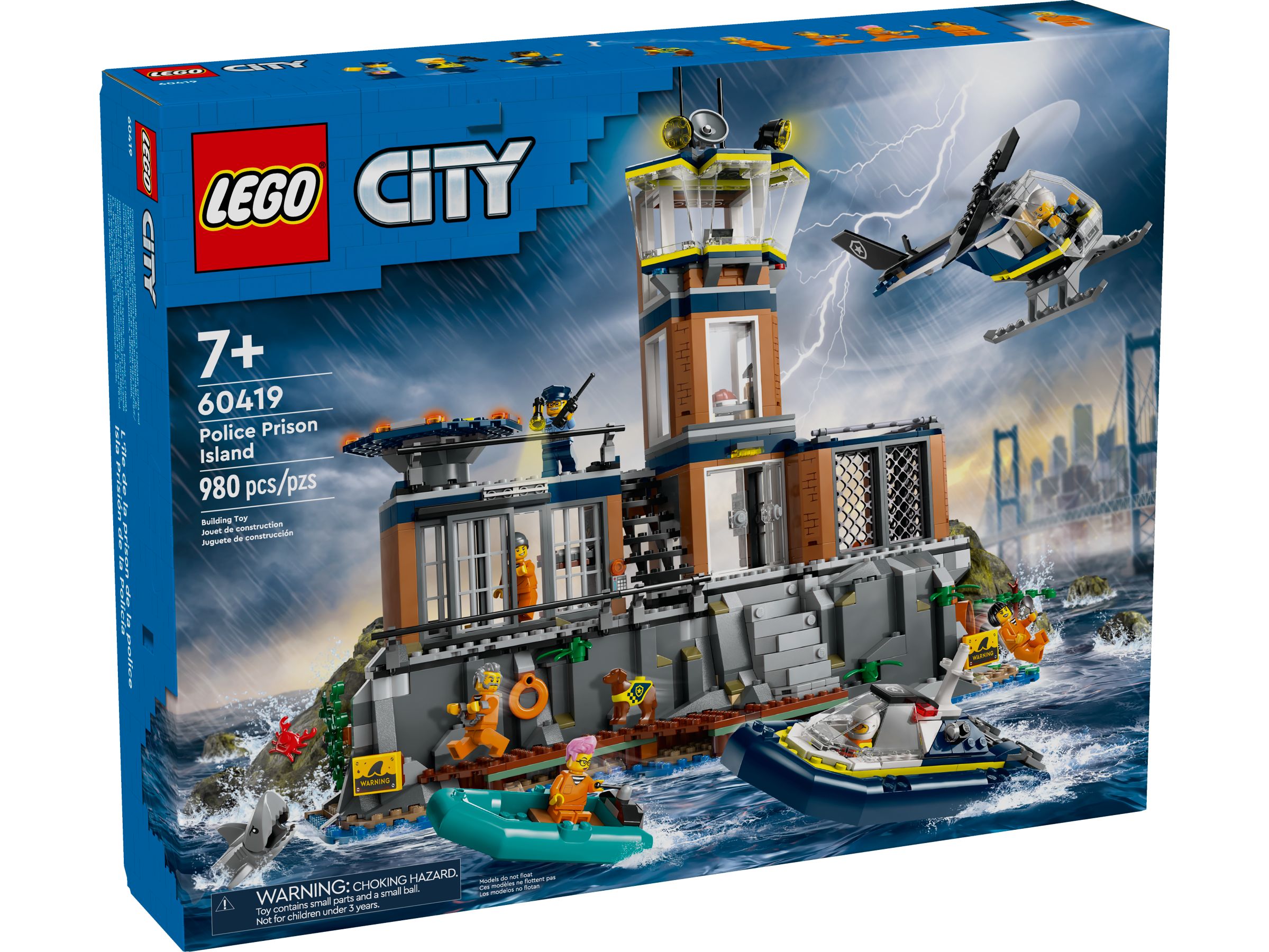 LEGO City Polizeistation auf der Gefängnisinsel 60419