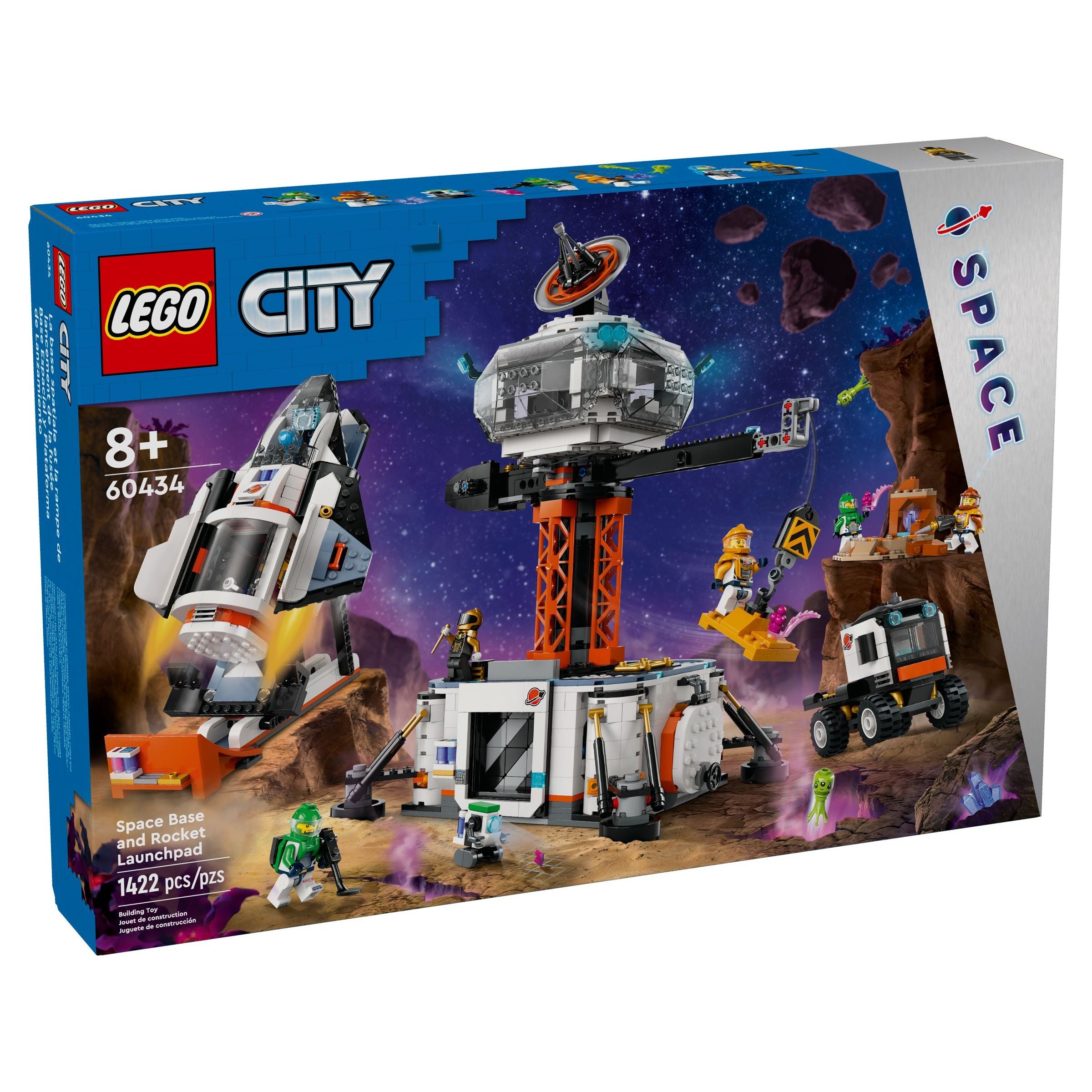 LEGO City Raumbasis mit Startrampe 60434