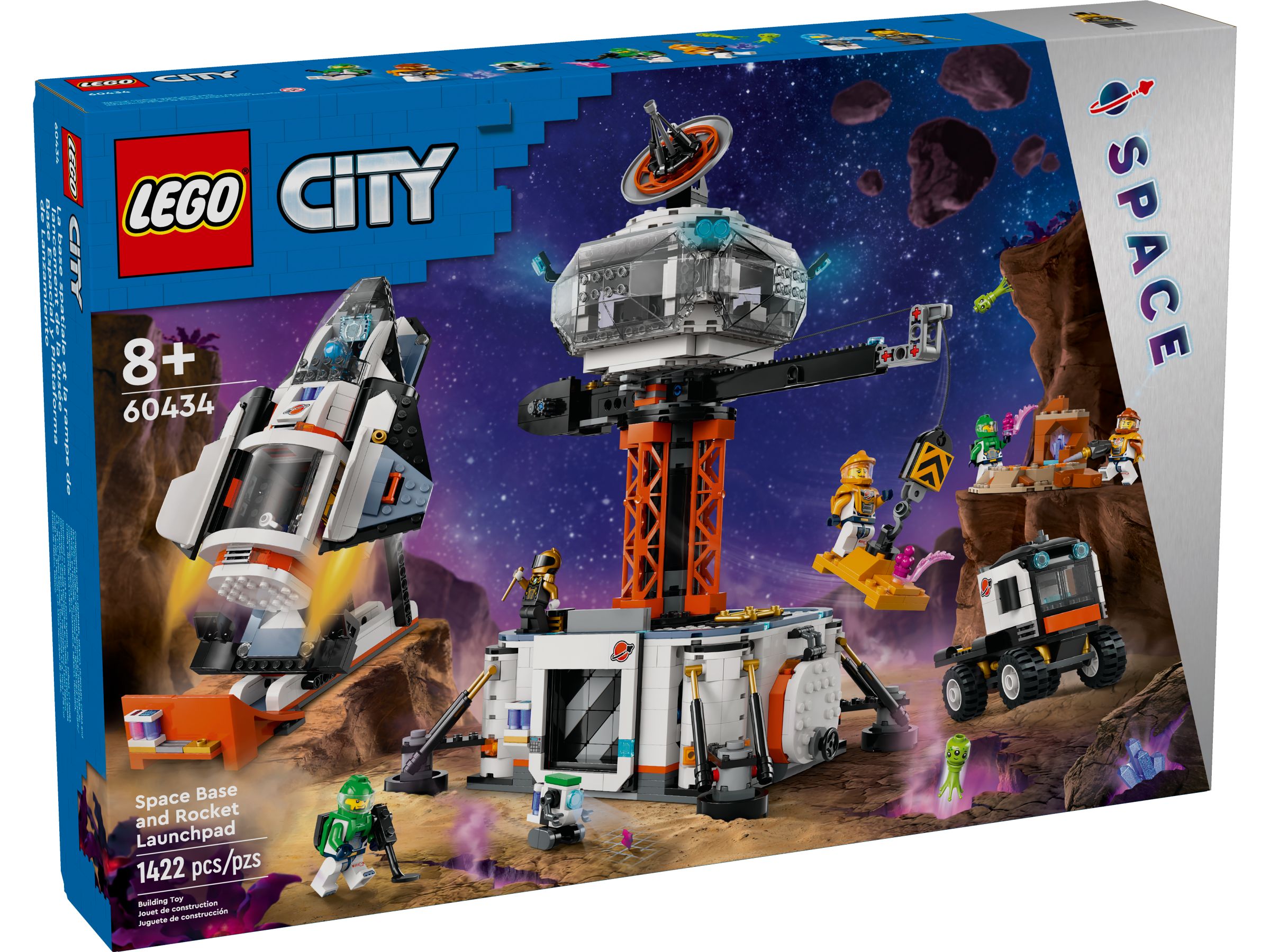 LEGO City Raumbasis mit Startrampe 60434