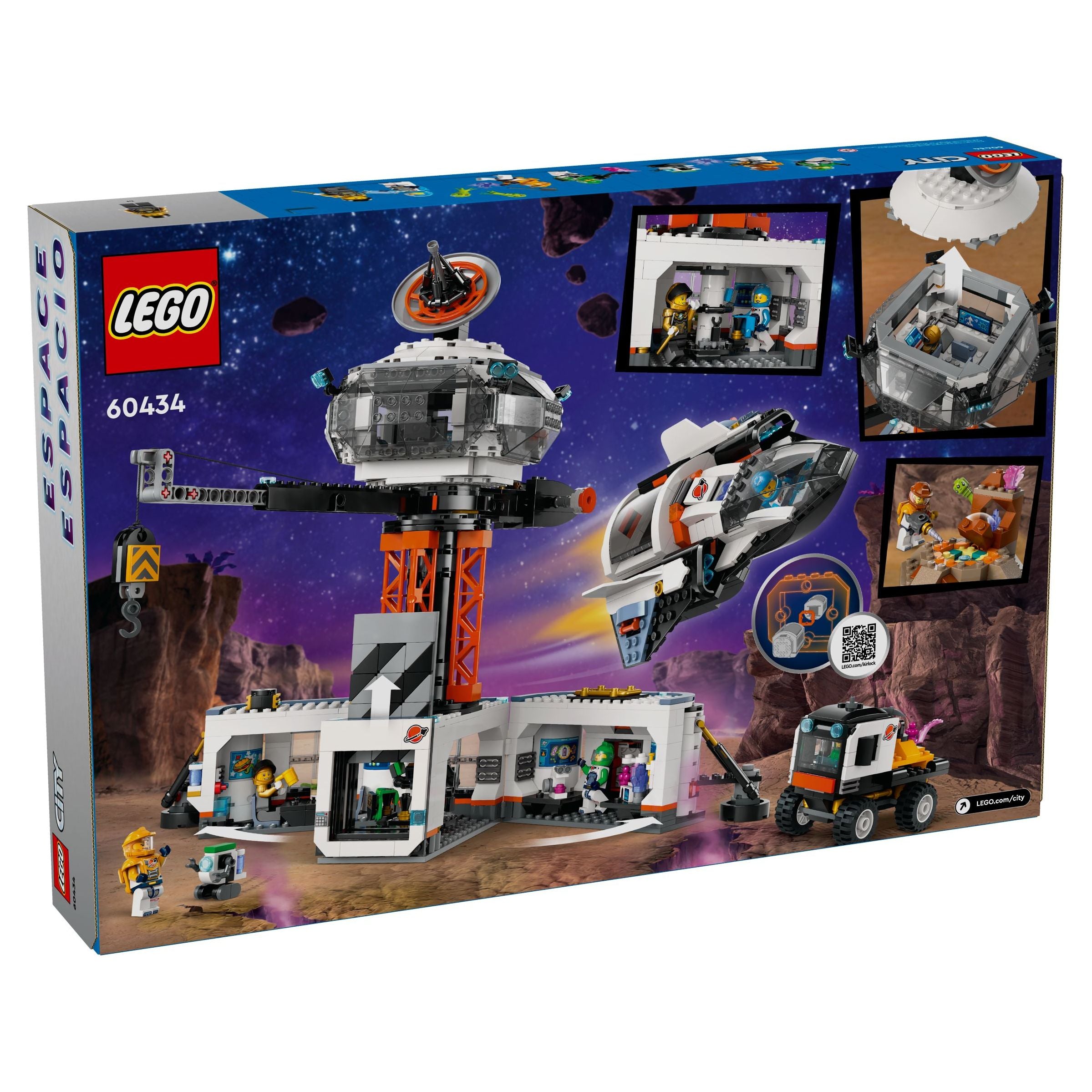 LEGO City Raumbasis mit Startrampe 60434