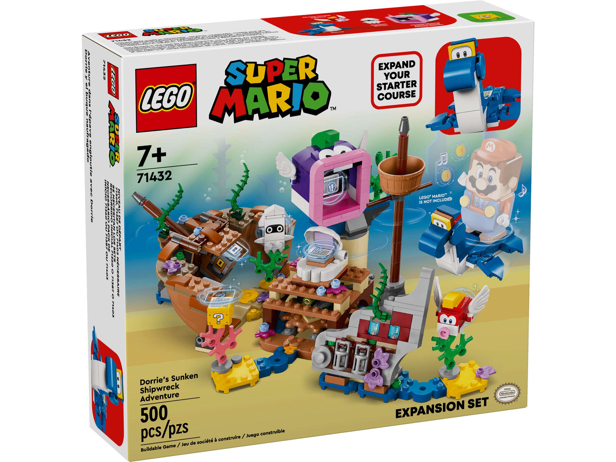 LEGO Super Mario Dorrie und das versunkene Schiff - Erweiterungsset 71432
