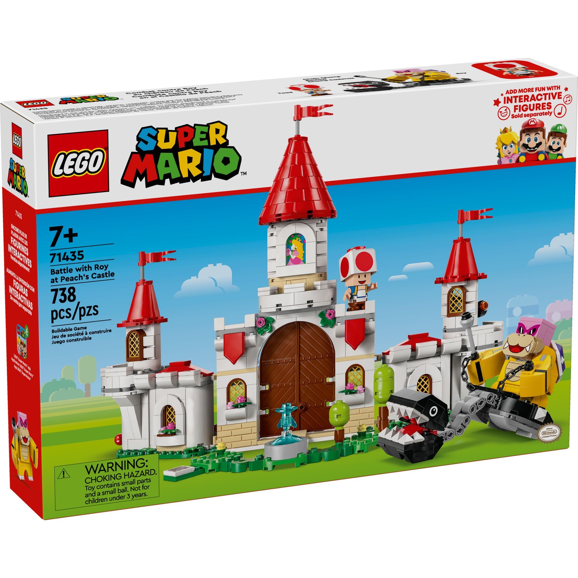 LEGO Super Mario Showdown mit Roy im Pilz-Palast 71435