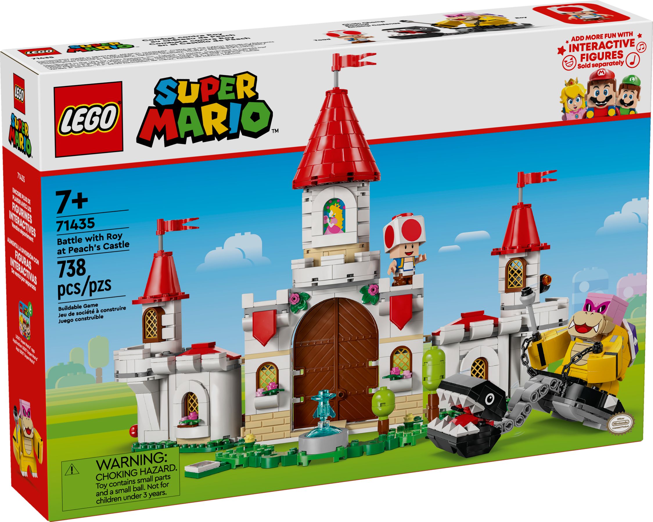 LEGO Super Mario Showdown mit Roy im Pilz-Palast 71435